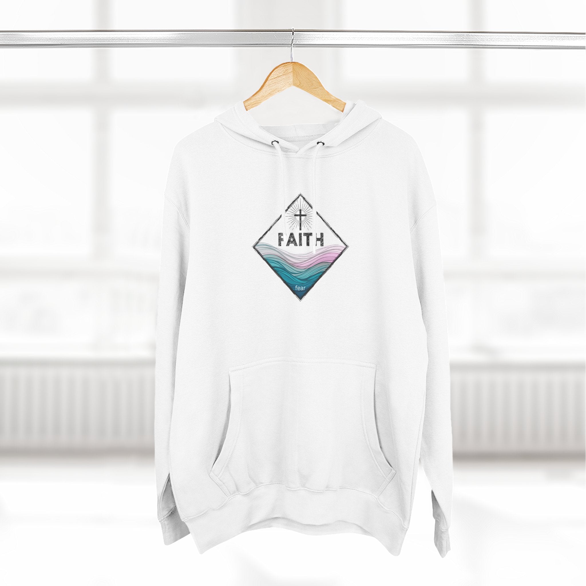 Womens Faith Over Fear Hoodie