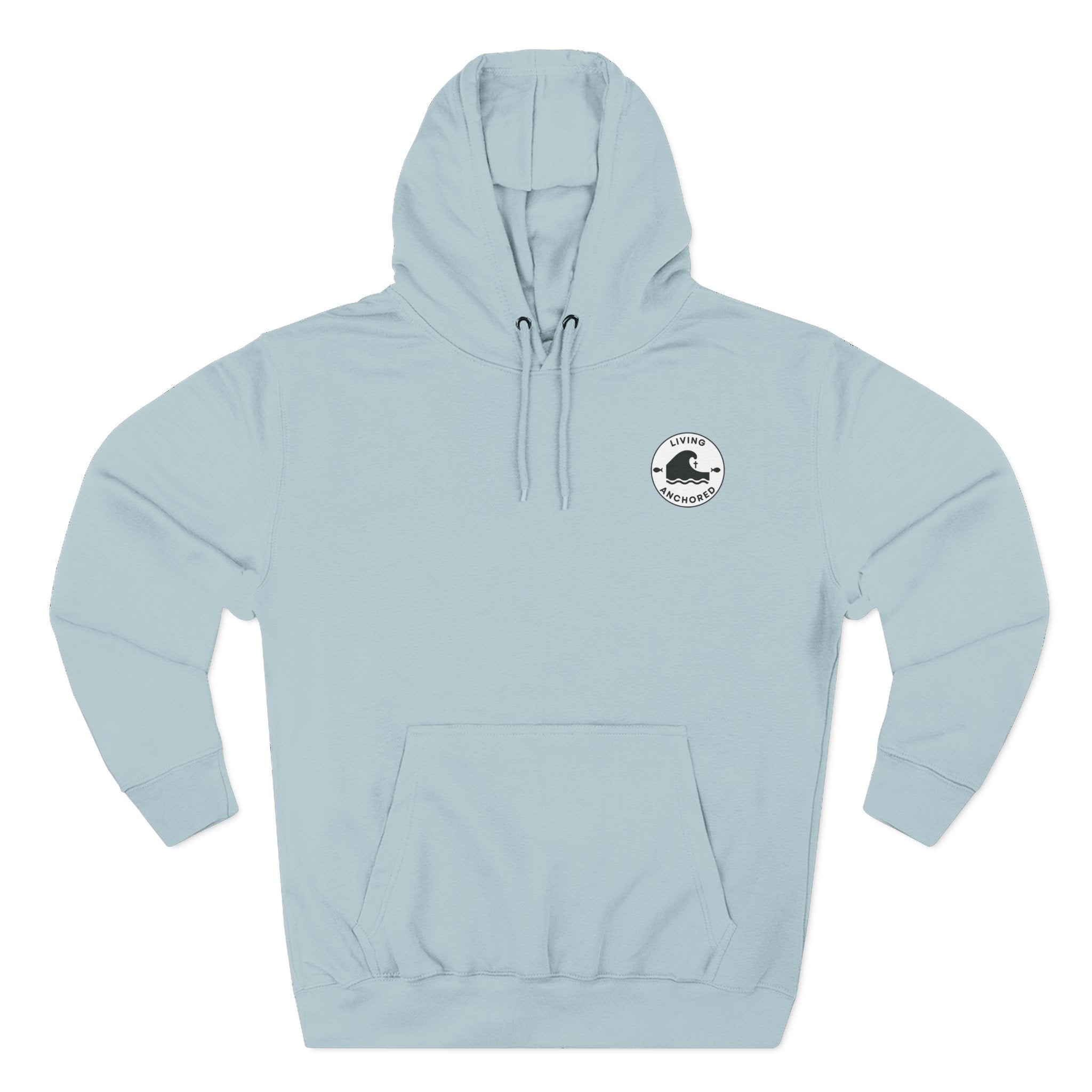 Living Anchored – Well & Living Water Scripture Fleece Hoodie