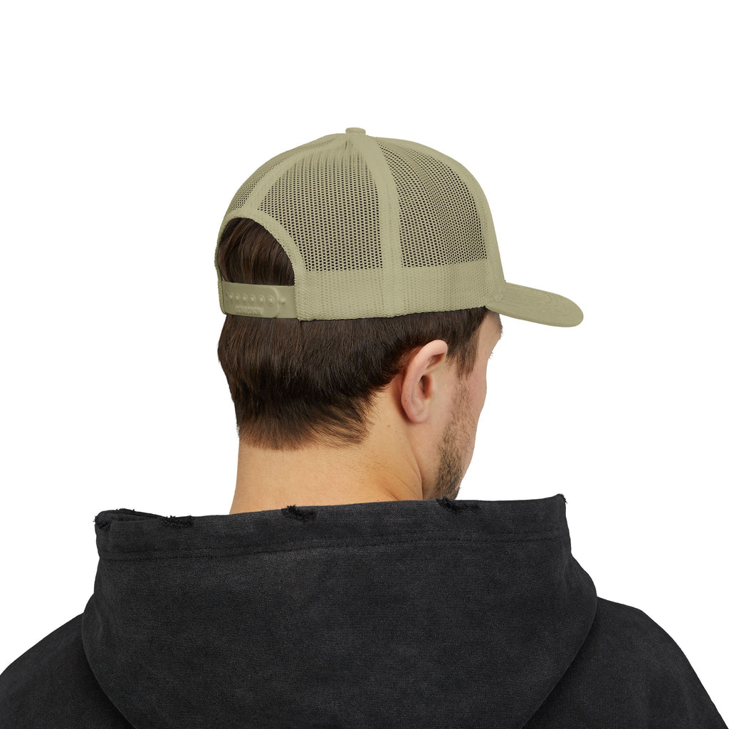 American Flag Cross – Snapback Trucker Cap (16 Colors)