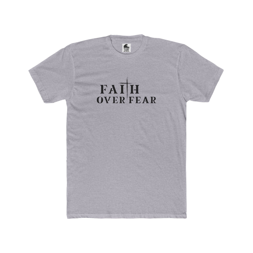 Faith Over Fear – Cotton Crew Tee (9 Colors)