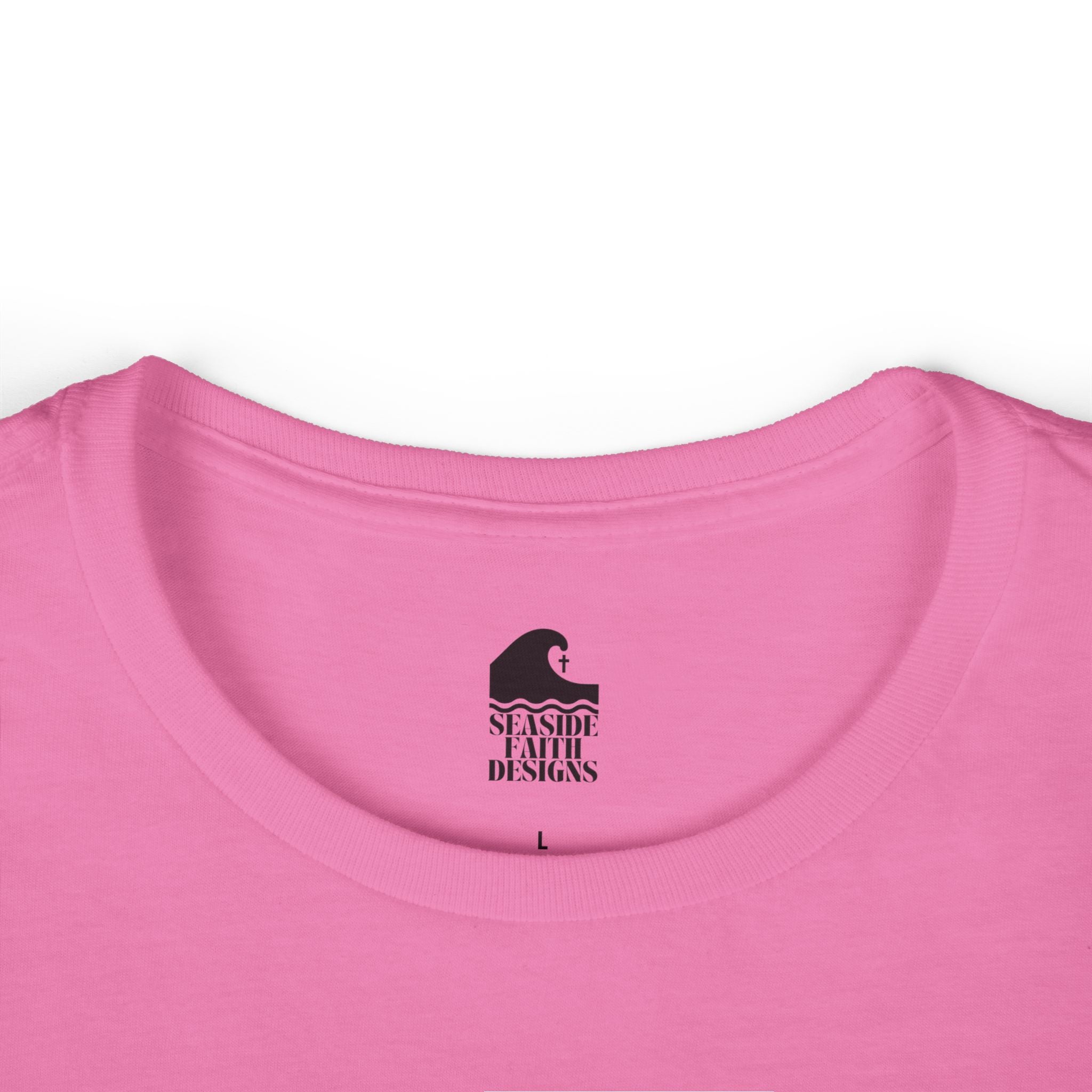 Women’s Softstyle Tee – ABIDE- Charlie Kirk Tribute Shirt (4 colors available)