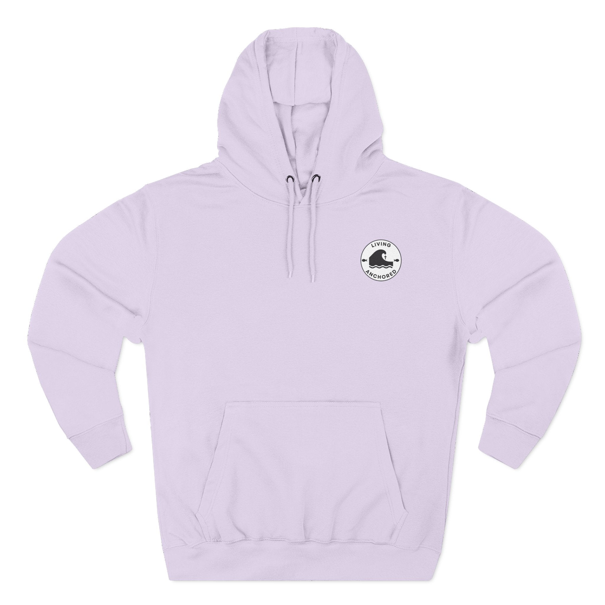Living Anchored – Well & Living Water Scripture Fleece Hoodie