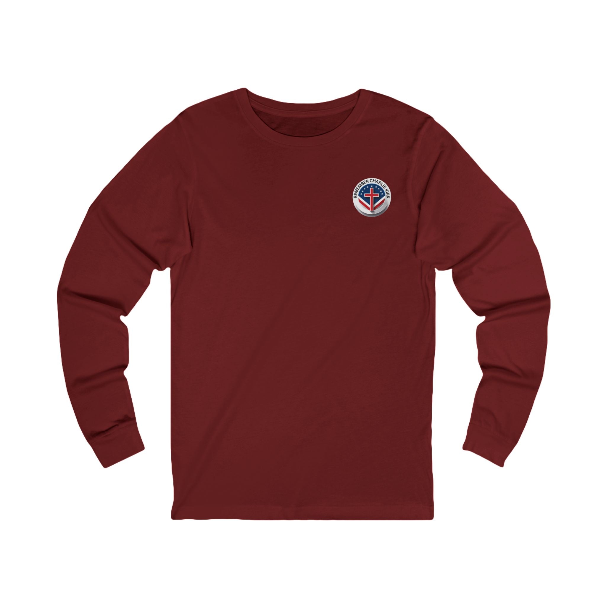 Charlie Kirk Remembrance Long Sleeve Tee (9 colors available)