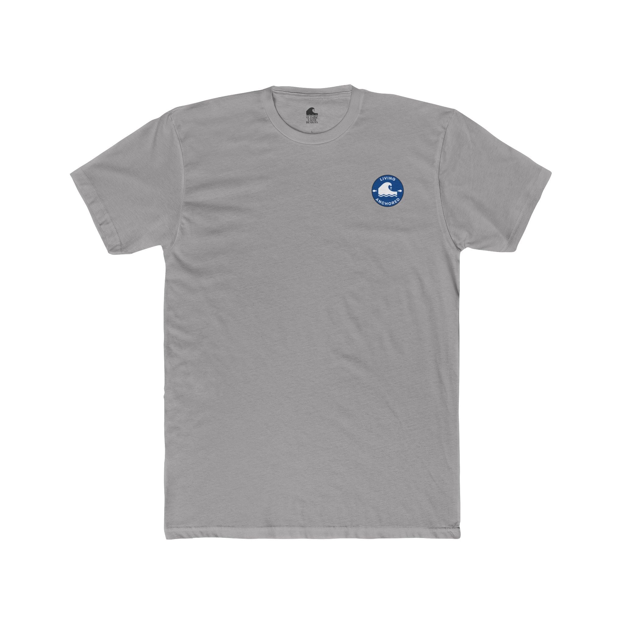 Cotton Crew Tee – Cardinal | Revelation 21:4–5