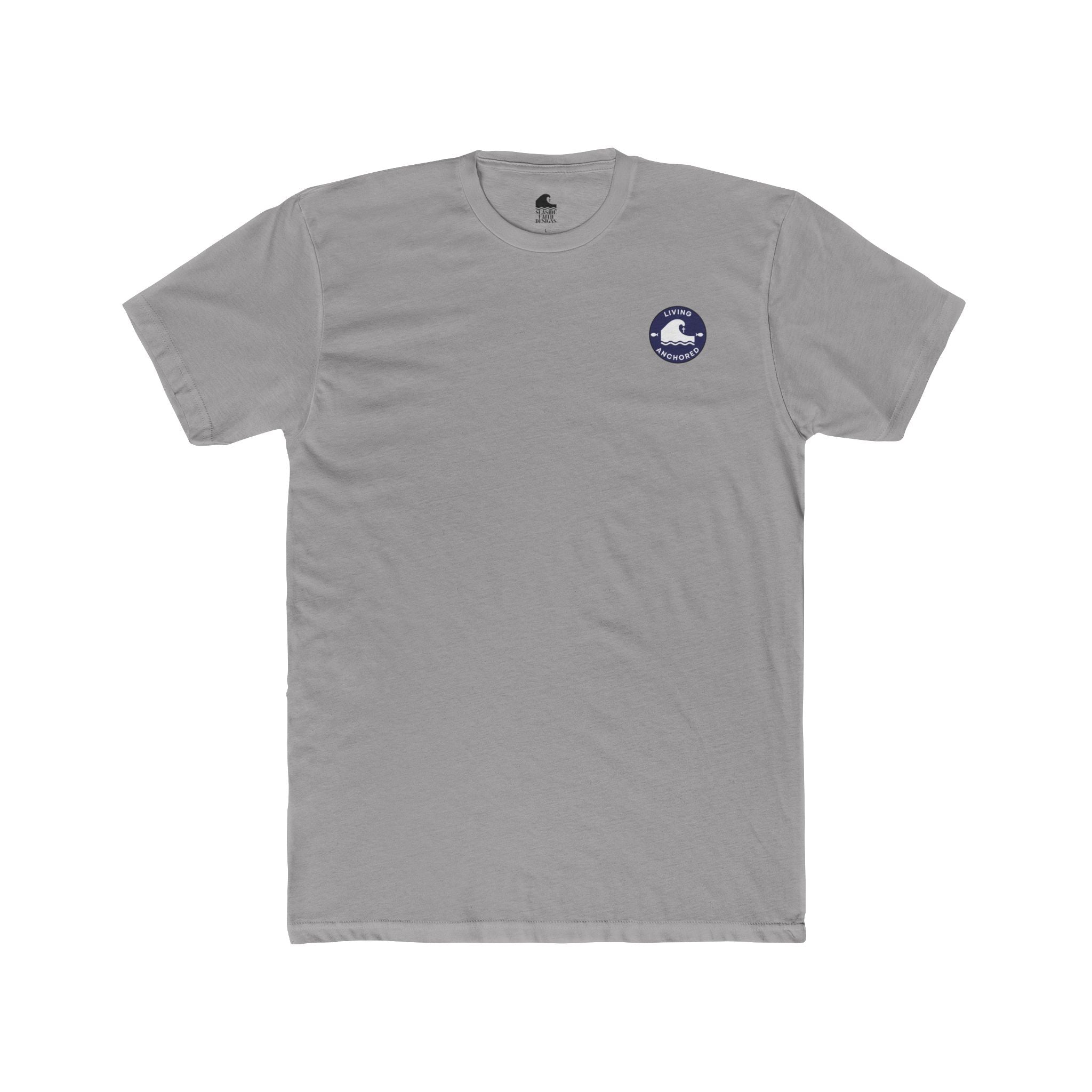Living Anchored – Well & Living Water Scripture Tee (Unisex Cotton Crew)