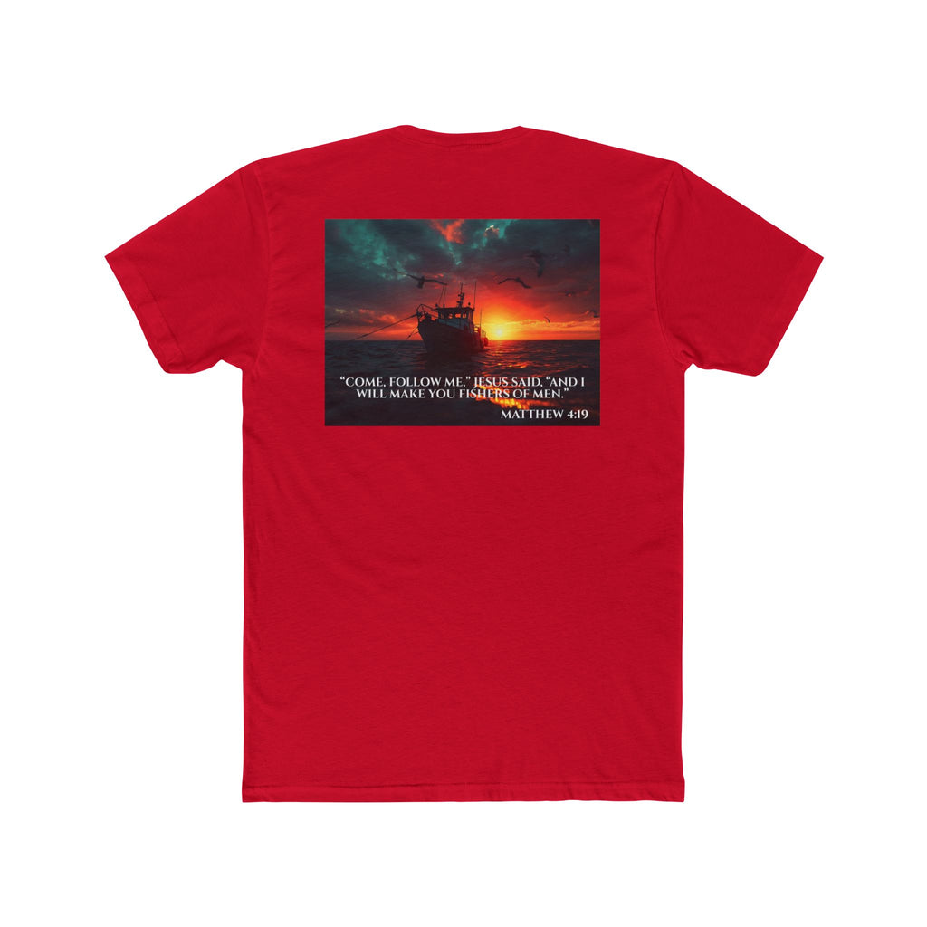 Cotton Crew Tee – Fishers of Men | Matthew 4:19