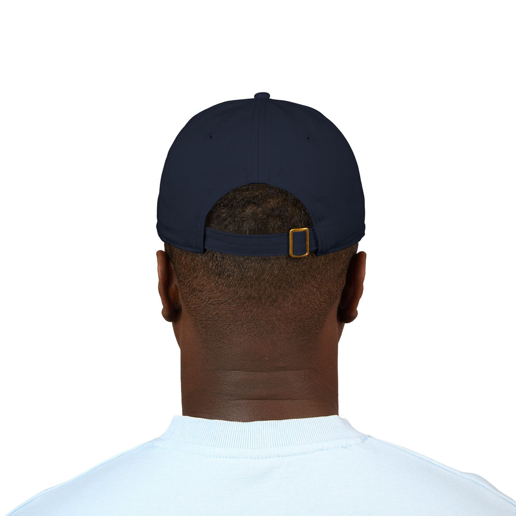 Living Anchored Organic Baseball Cap – Pink Thread Edition