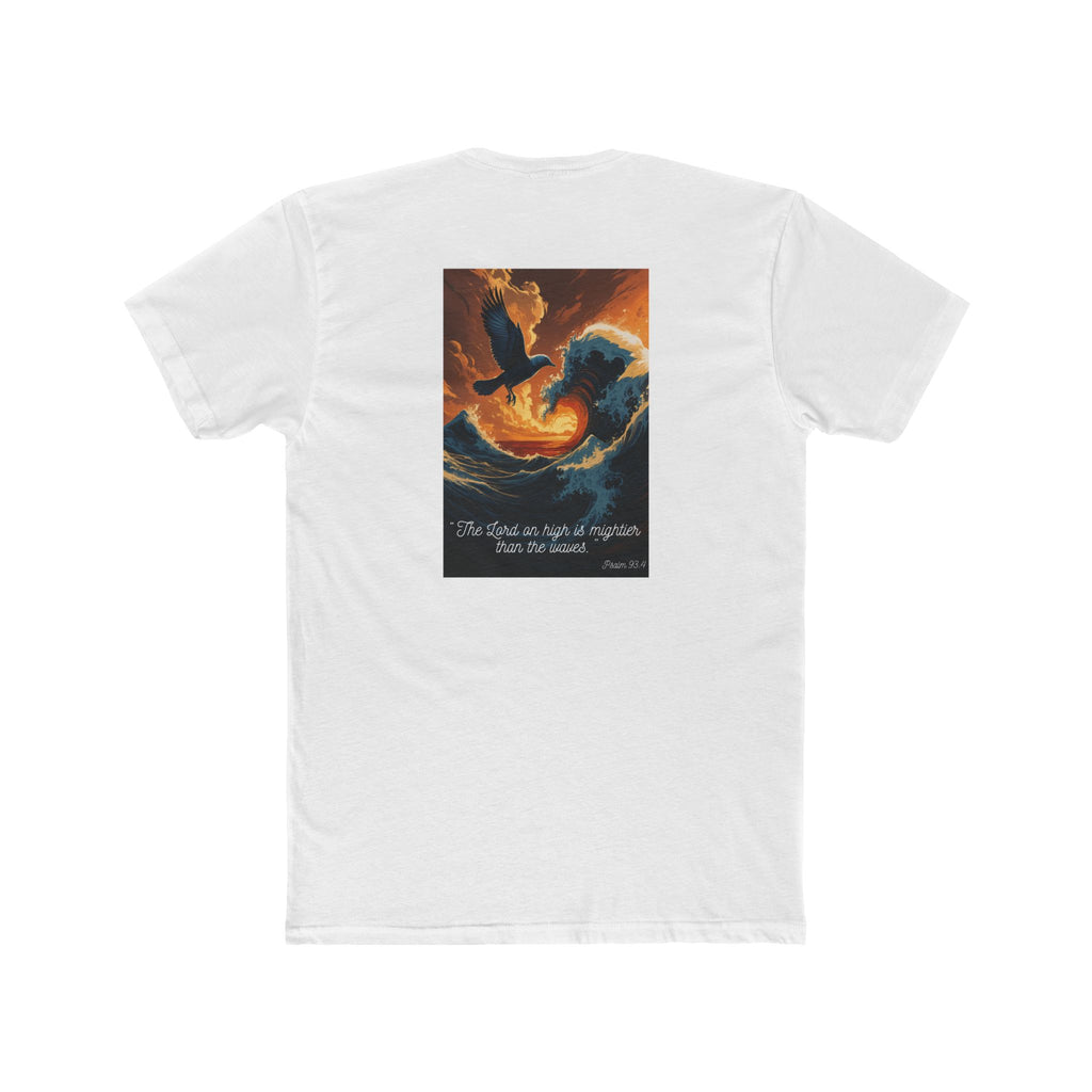 Living Anchored Wave & Bird Faith Tee – Psalm 93:4