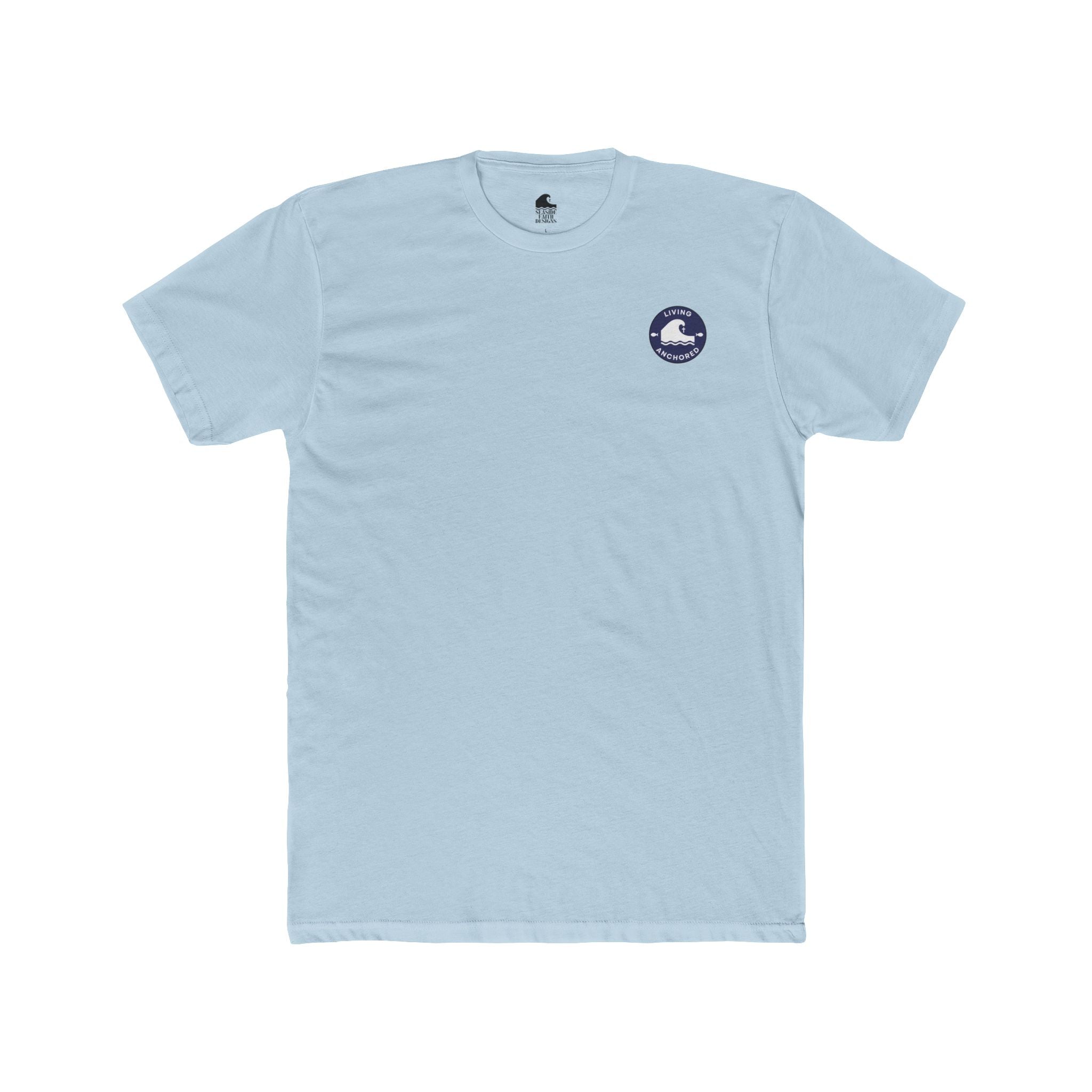 Living Anchored – Well & Living Water Scripture Tee (Unisex Cotton Crew)