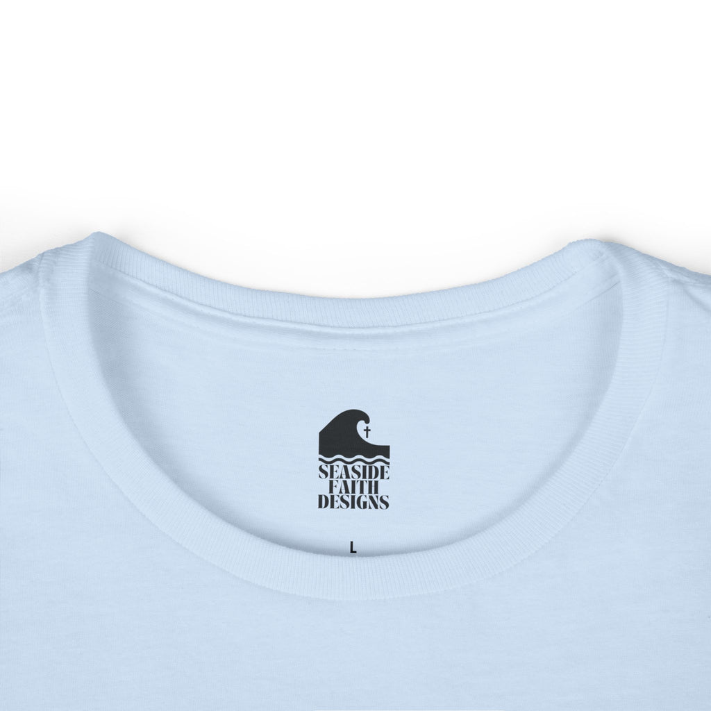 Women’s Softstyle Tee – ABIDE- Charlie Kirk Tribute Shirt (4 colors available)