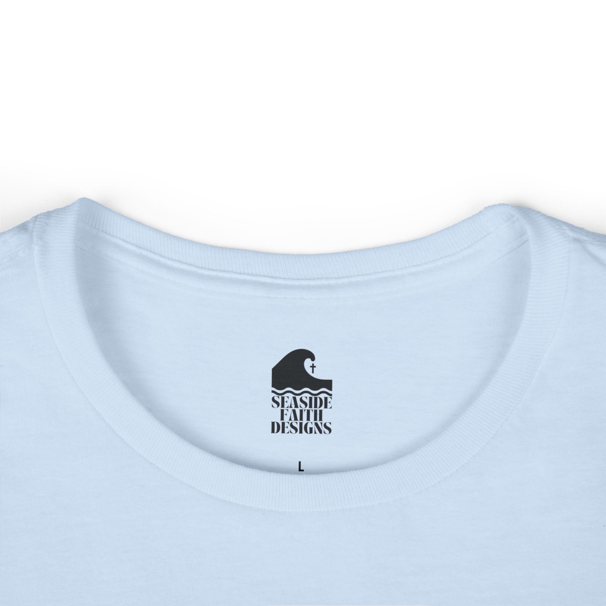 Women’s Softstyle Tee – ABIDE- Charlie Kirk Tribute Shirt (4 colors available)