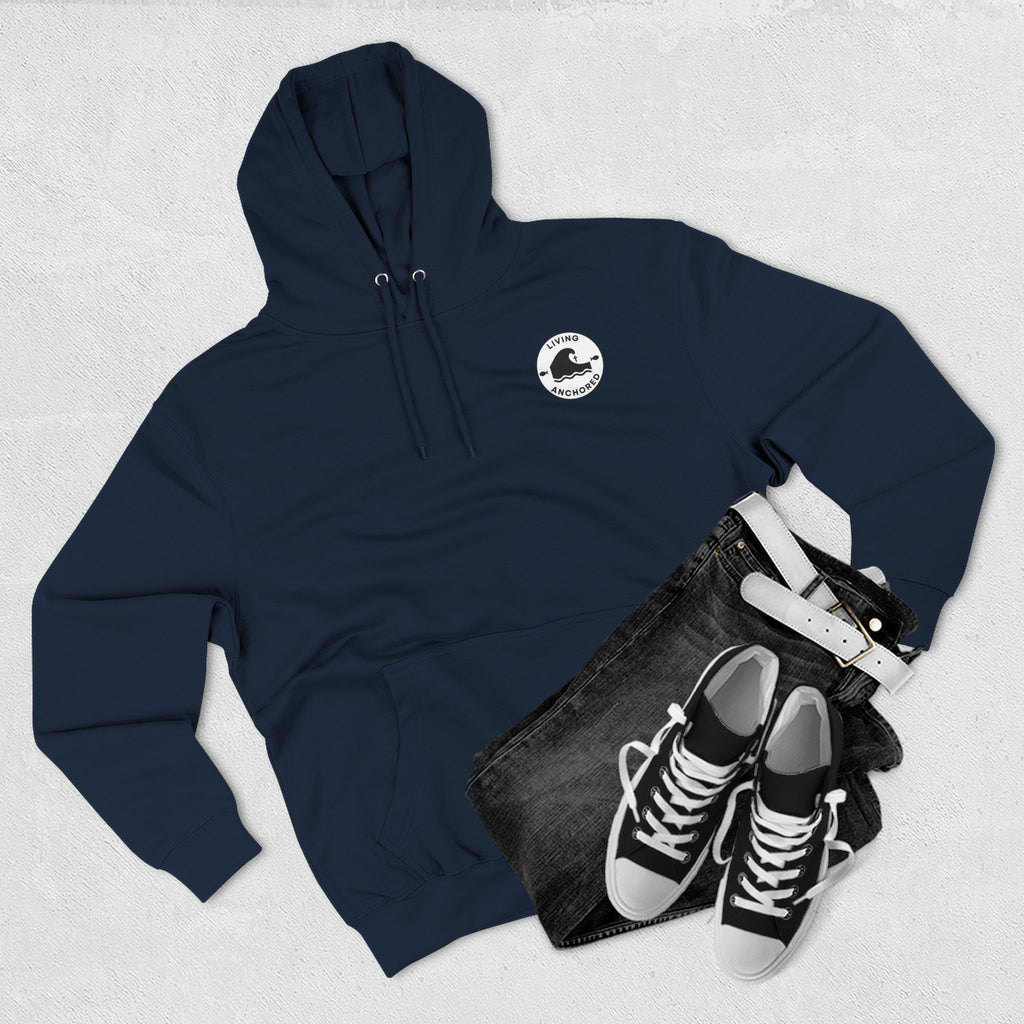 Living Anchored – Well & Living Water Scripture Fleece Hoodie