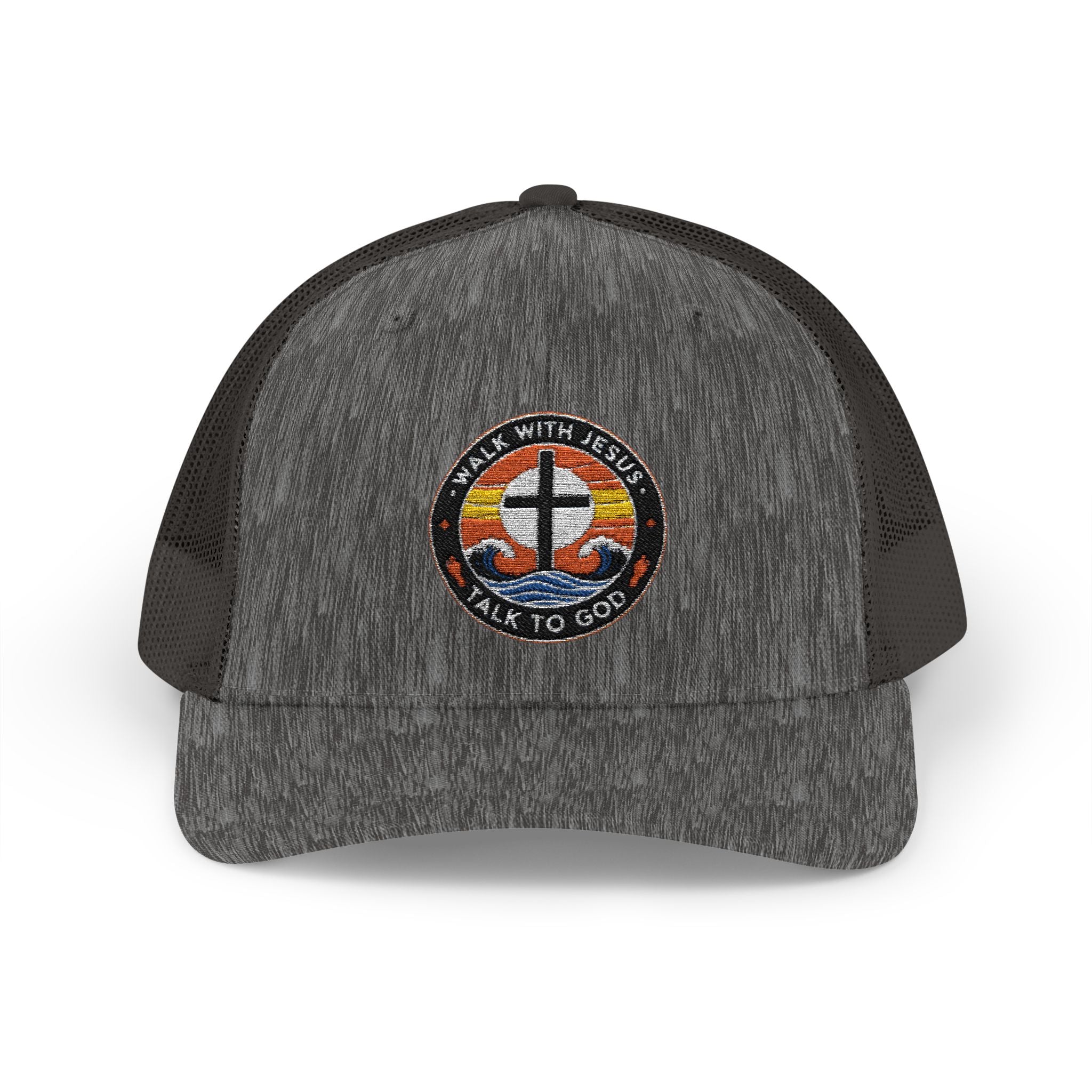 Walk With Jesus – Snapback Trucker Cap
