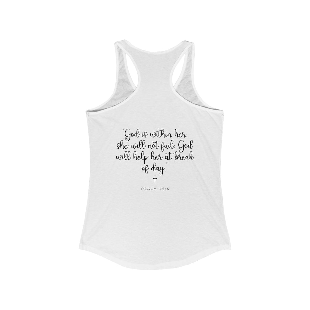 Living Anchored – Women’s Racerback Tank (10 Color Options)