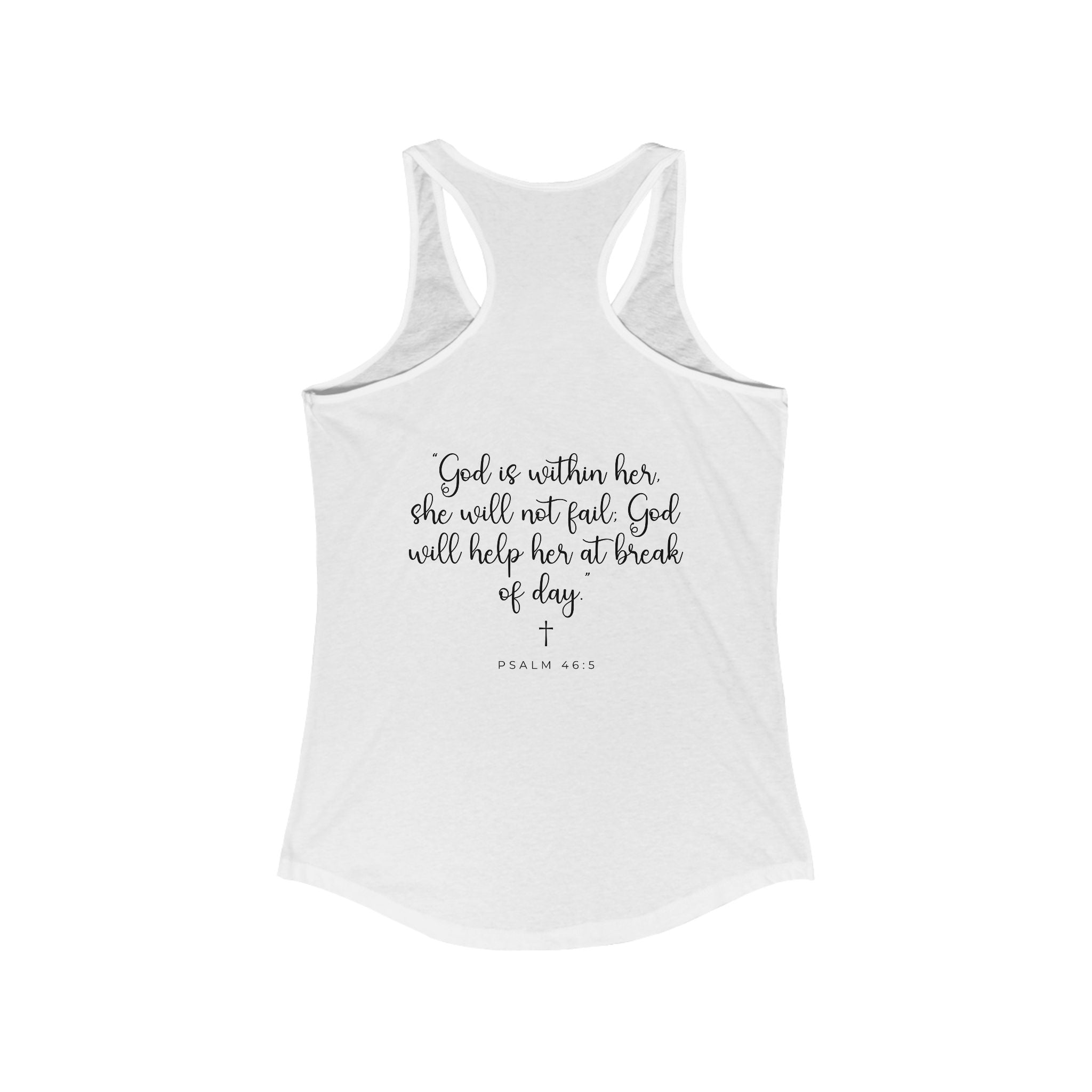 Living Anchored – Women’s Racerback Tank (10 Color Options)