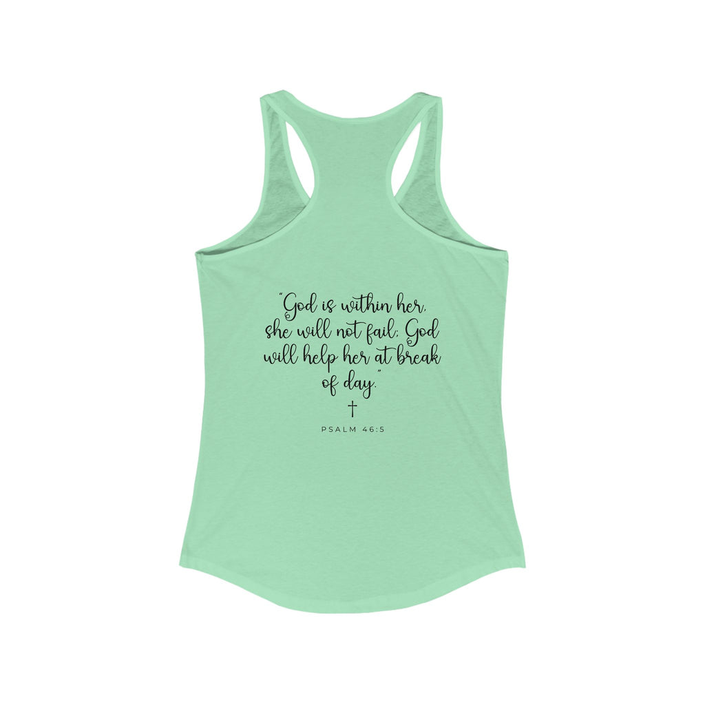 Living Anchored – Women’s Racerback Tank (10 Color Options)