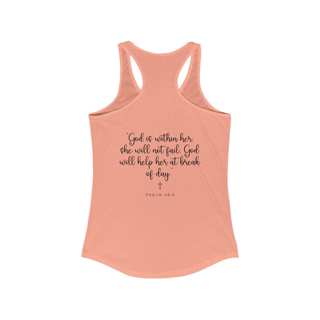 Living Anchored – Women’s Racerback Tank (10 Color Options)