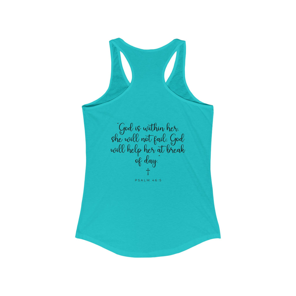 Living Anchored – Women’s Racerback Tank (10 Color Options)