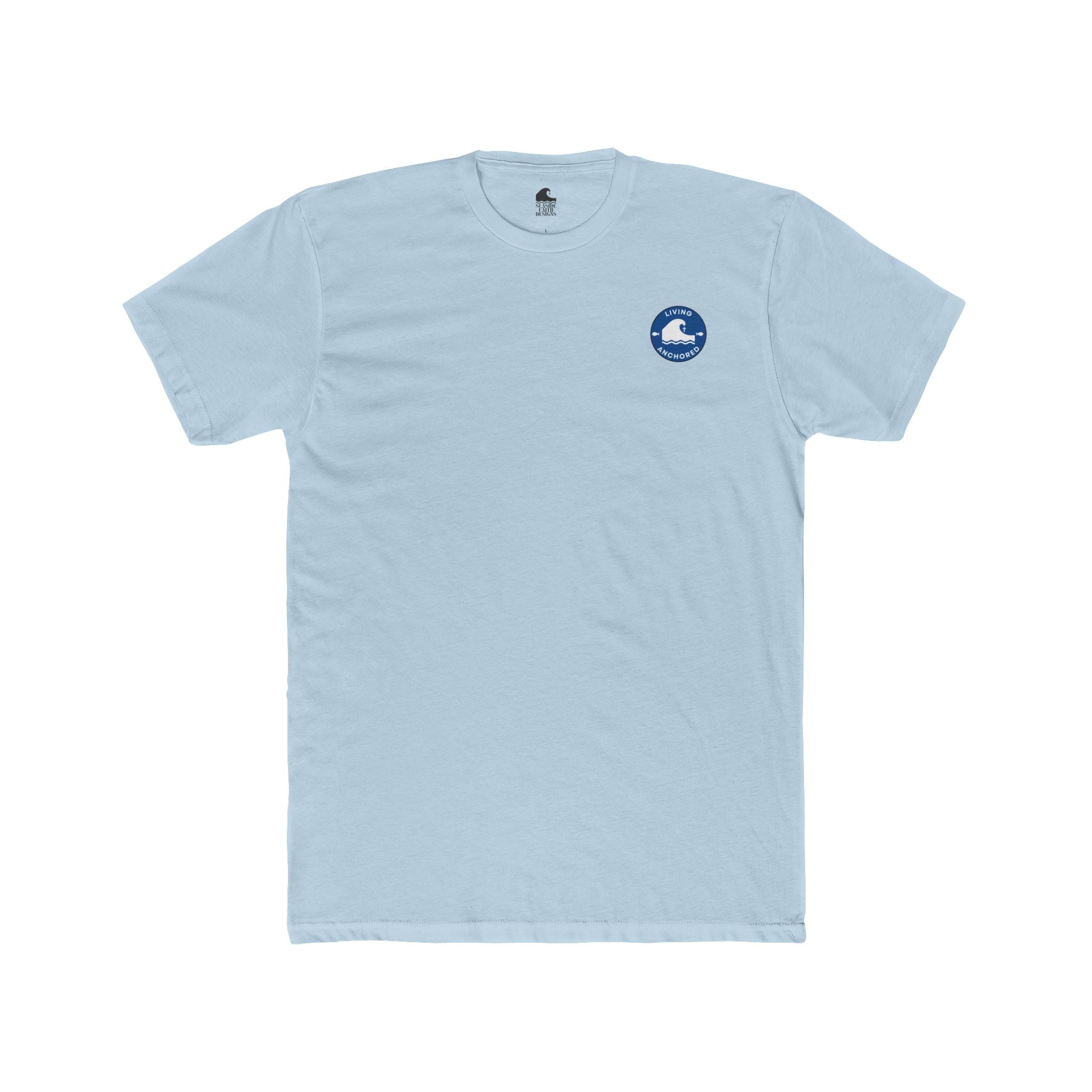 Cotton Crew Tee – Cardinal | Revelation 21:4–5