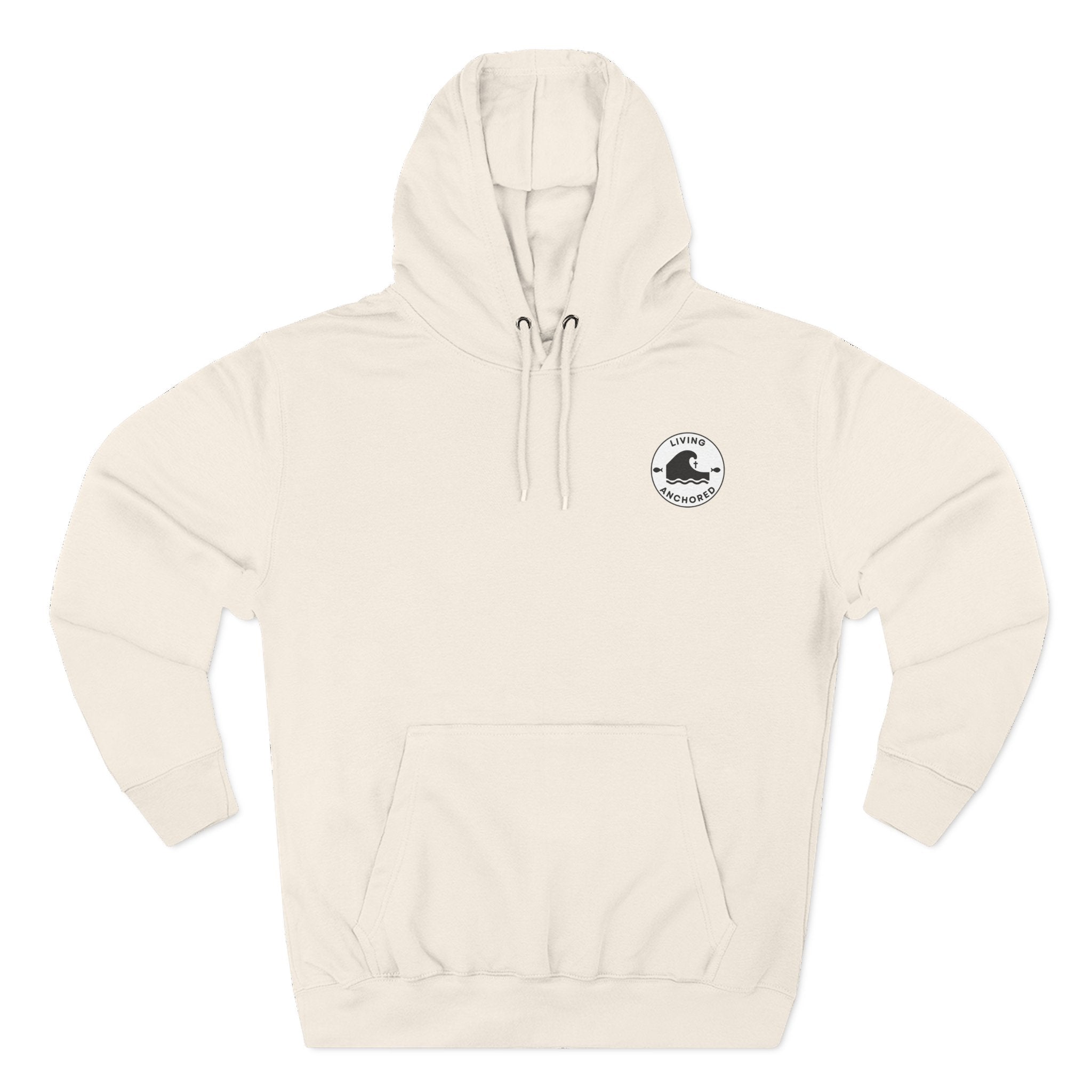 Living Anchored – Well & Living Water Scripture Fleece Hoodie