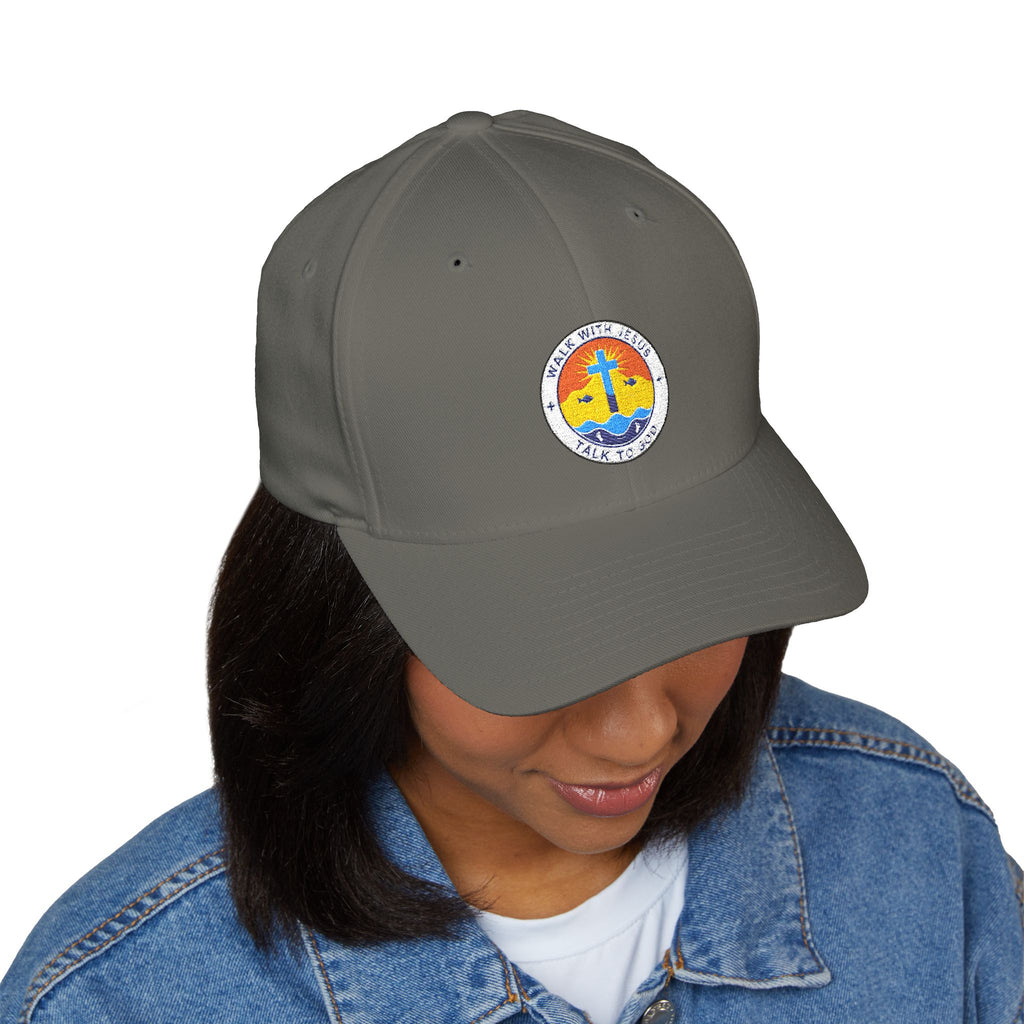 Walk with Jesus, Talk to God Structured Cap
