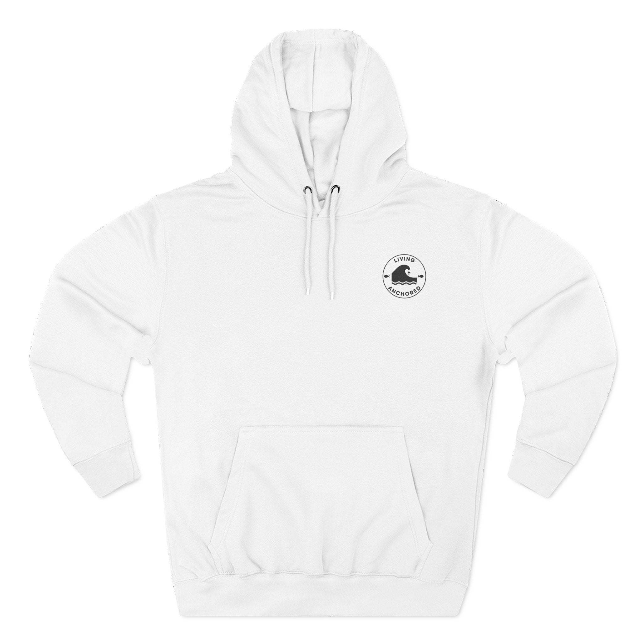 Living Anchored – Well & Living Water Scripture Fleece Hoodie