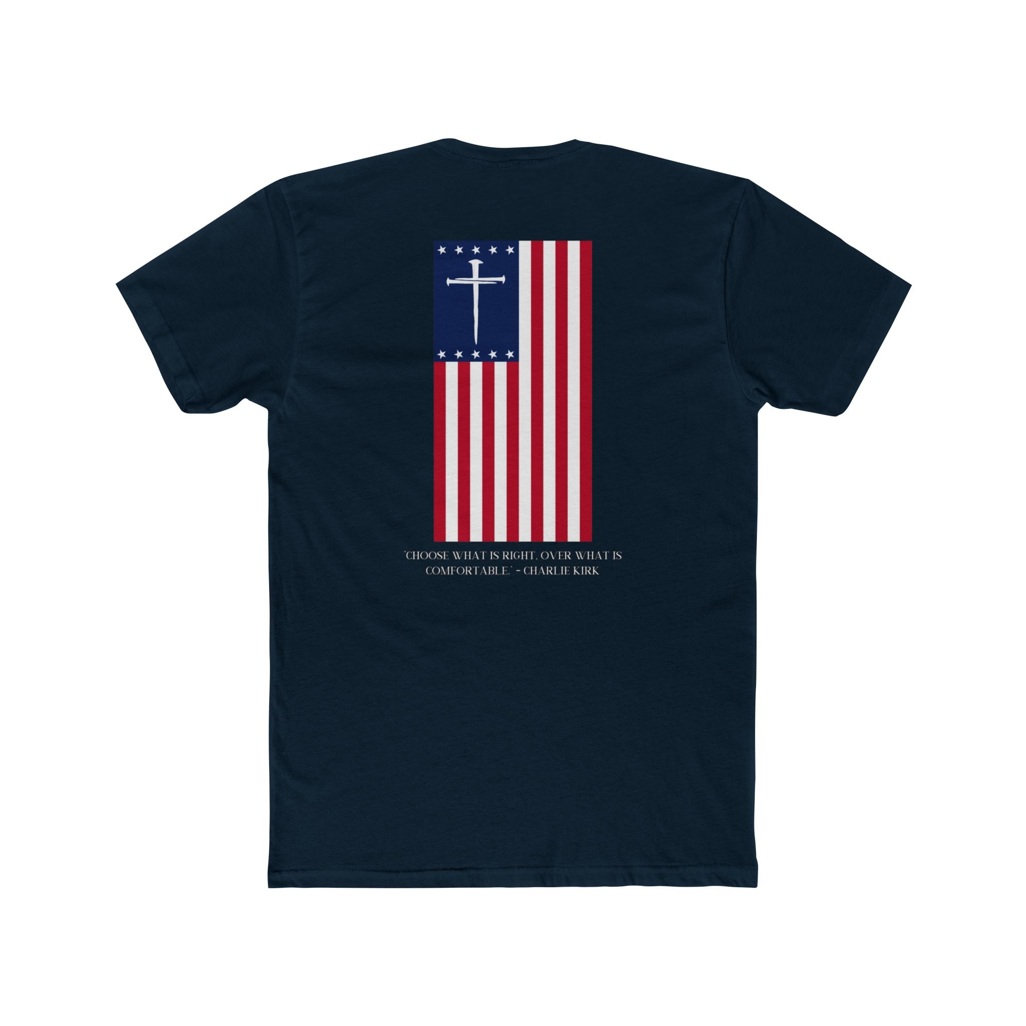 Remember Charlie Kirk – Cotton Crew Tee