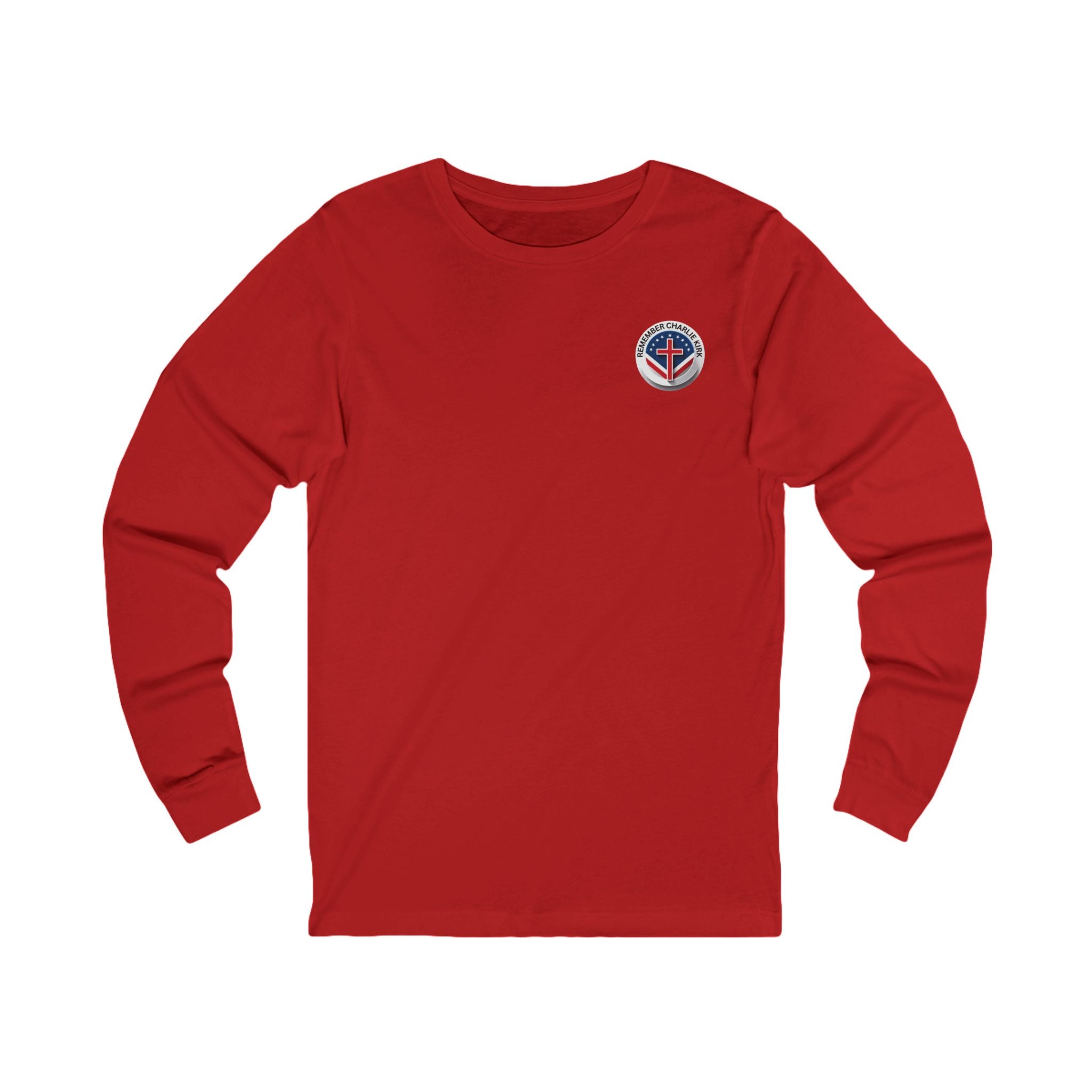 Charlie Kirk Remembrance Long Sleeve Tee (9 colors available)