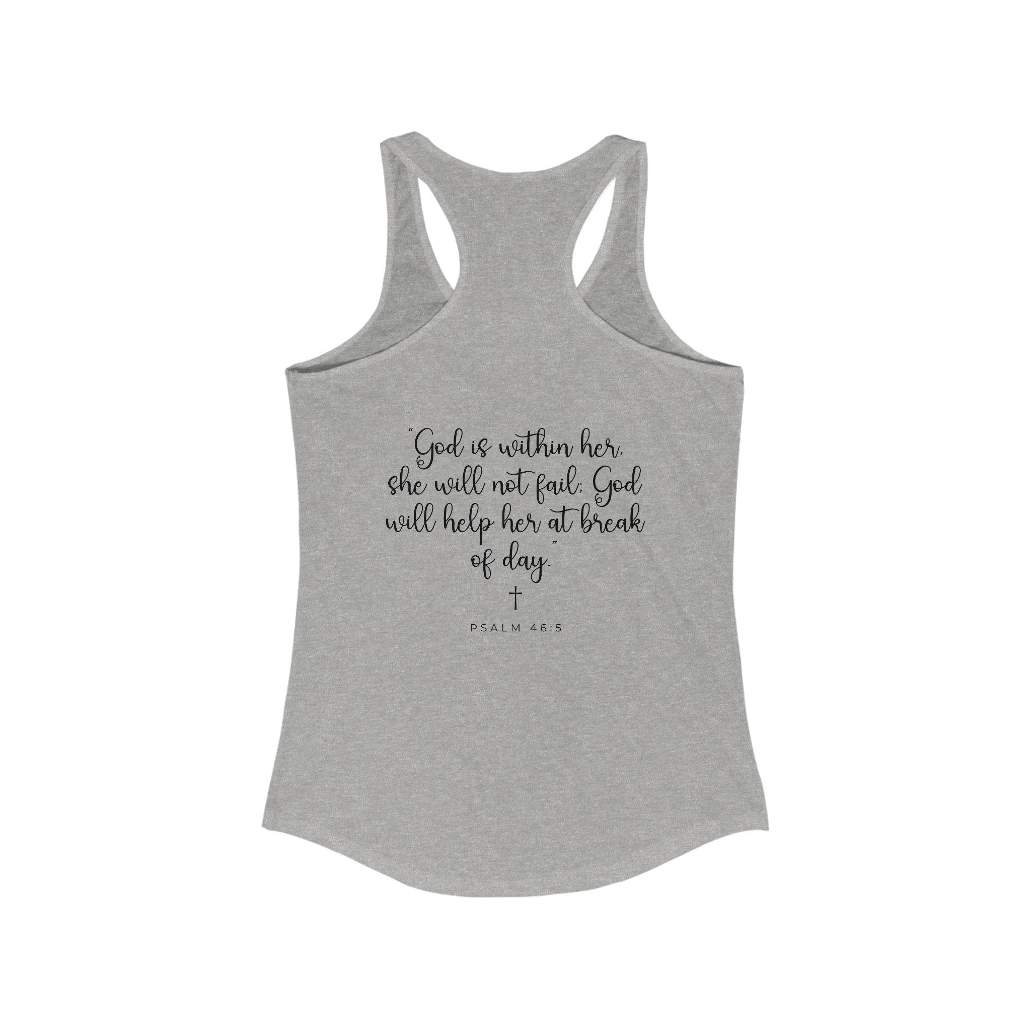 Living Anchored – Women’s Racerback Tank (10 Color Options)