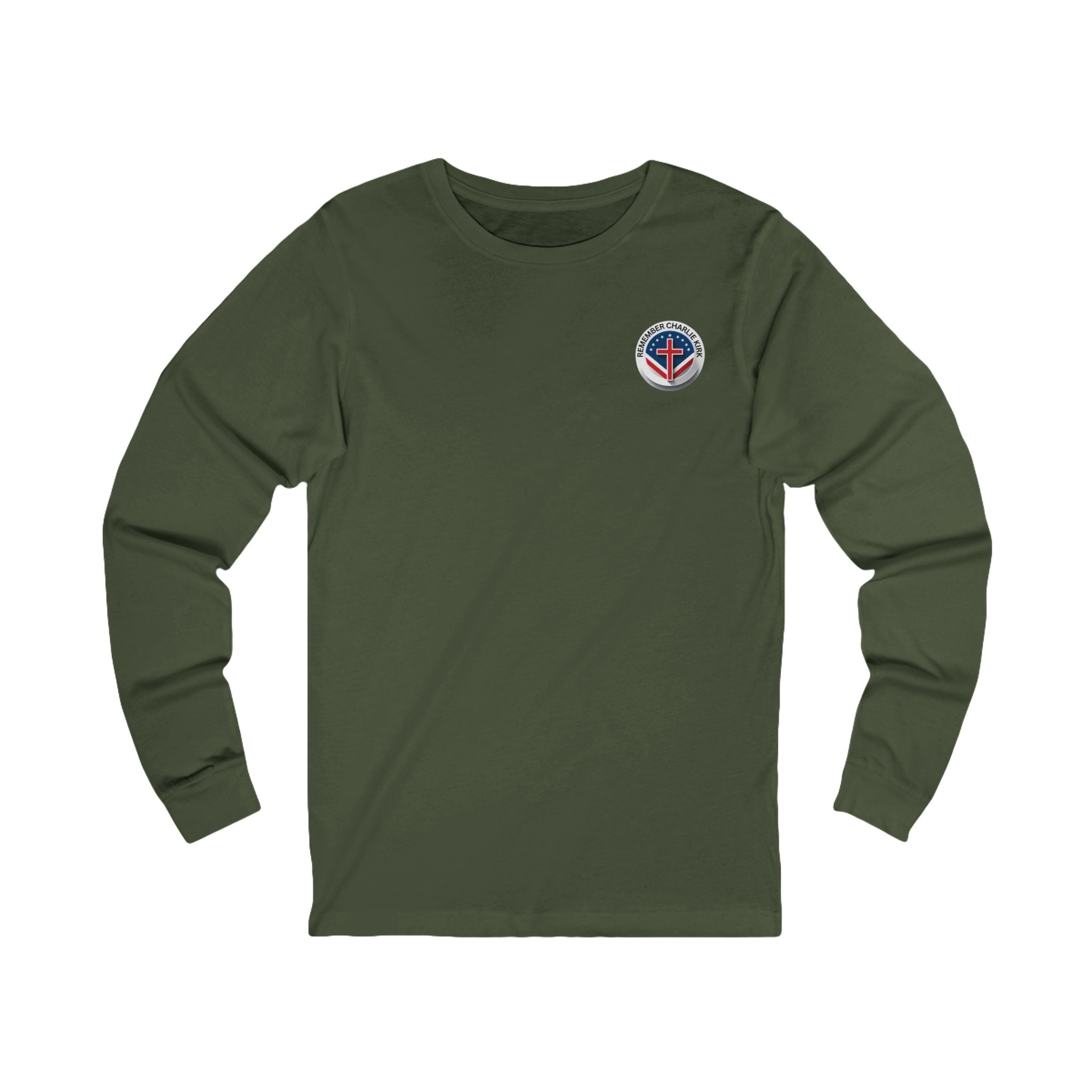 Charlie Kirk Remembrance Long Sleeve Tee (9 colors available)