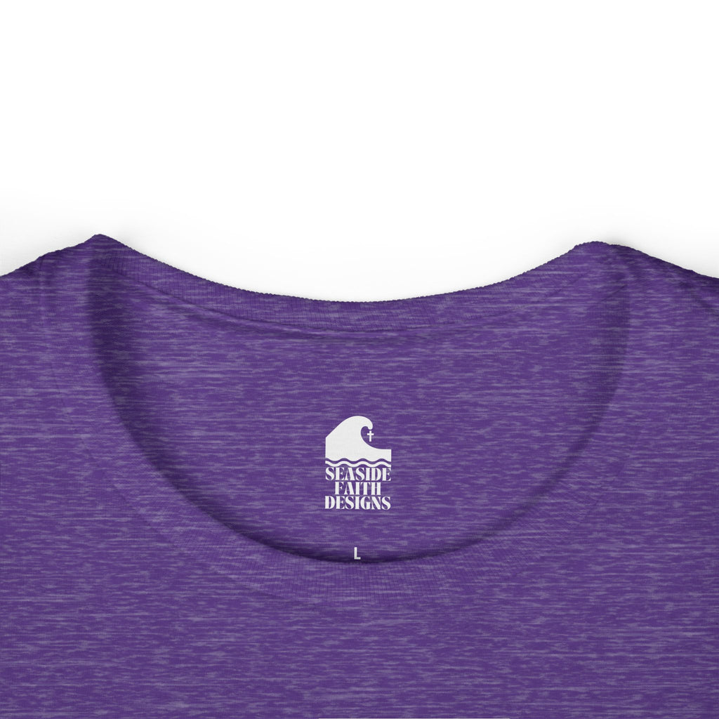 Women’s Softstyle Tee – ABIDE- Charlie Kirk Tribute Shirt (10 colors available)