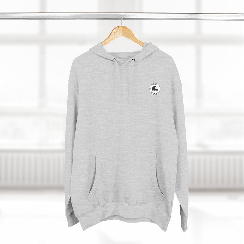Living Anchored Bird & Wave Hoodie – Mark 11:22-24