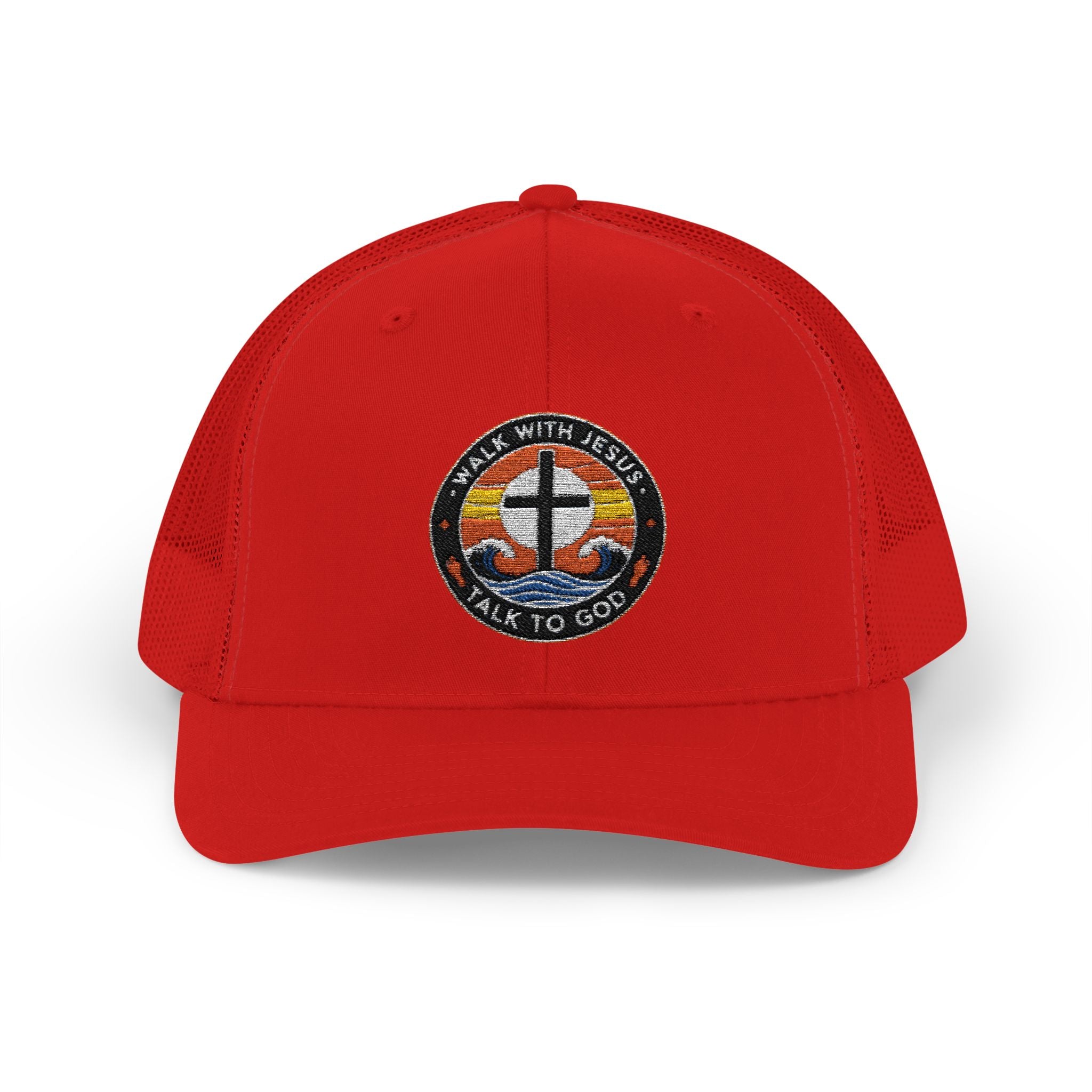 Walk With Jesus – Snapback Trucker Cap