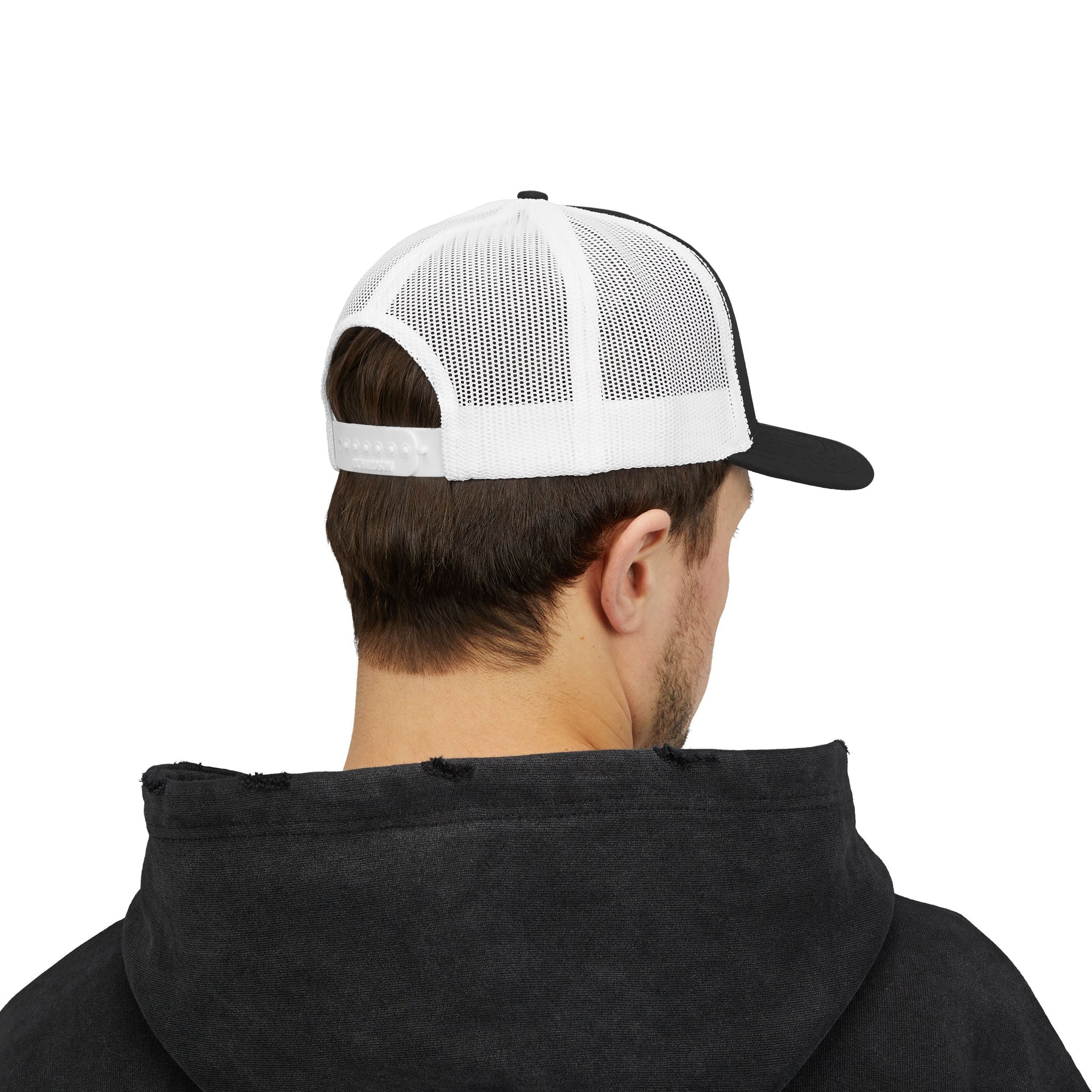 American Flag Cross – Snapback Trucker Cap (16 Colors)
