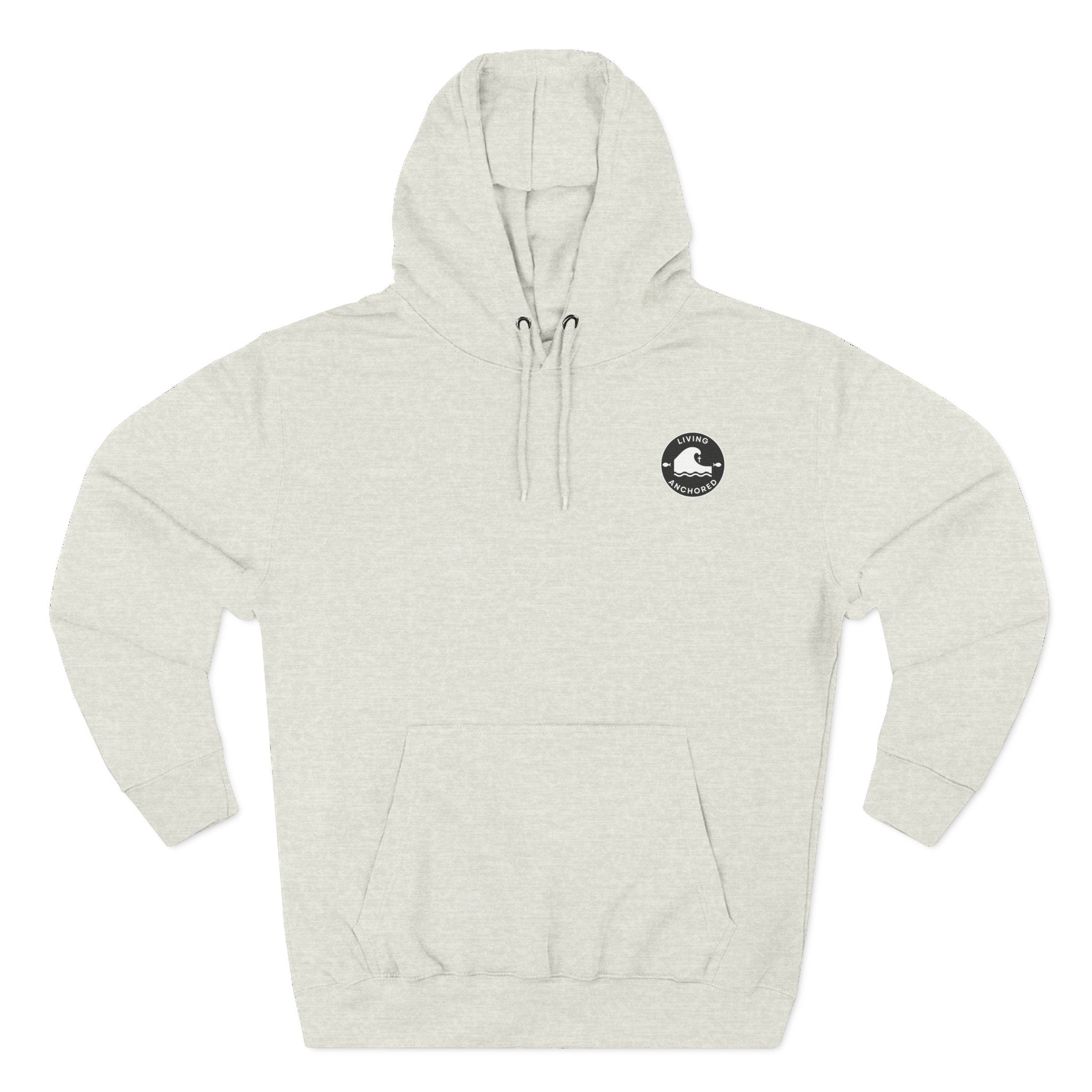 Inspirational Fleece Hoodie with Uplifting Quote