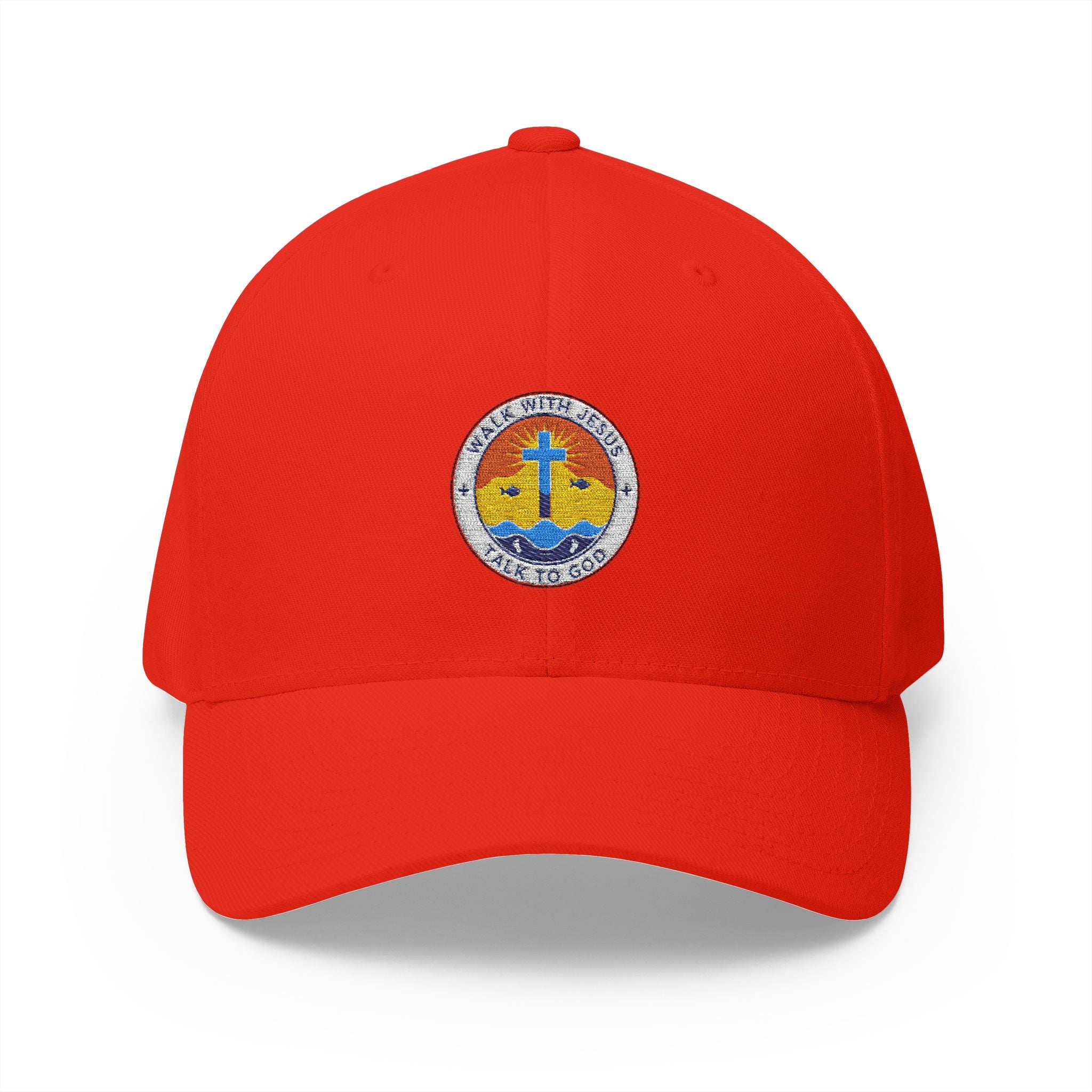 Walk with Jesus, Talk to God Structured Cap
