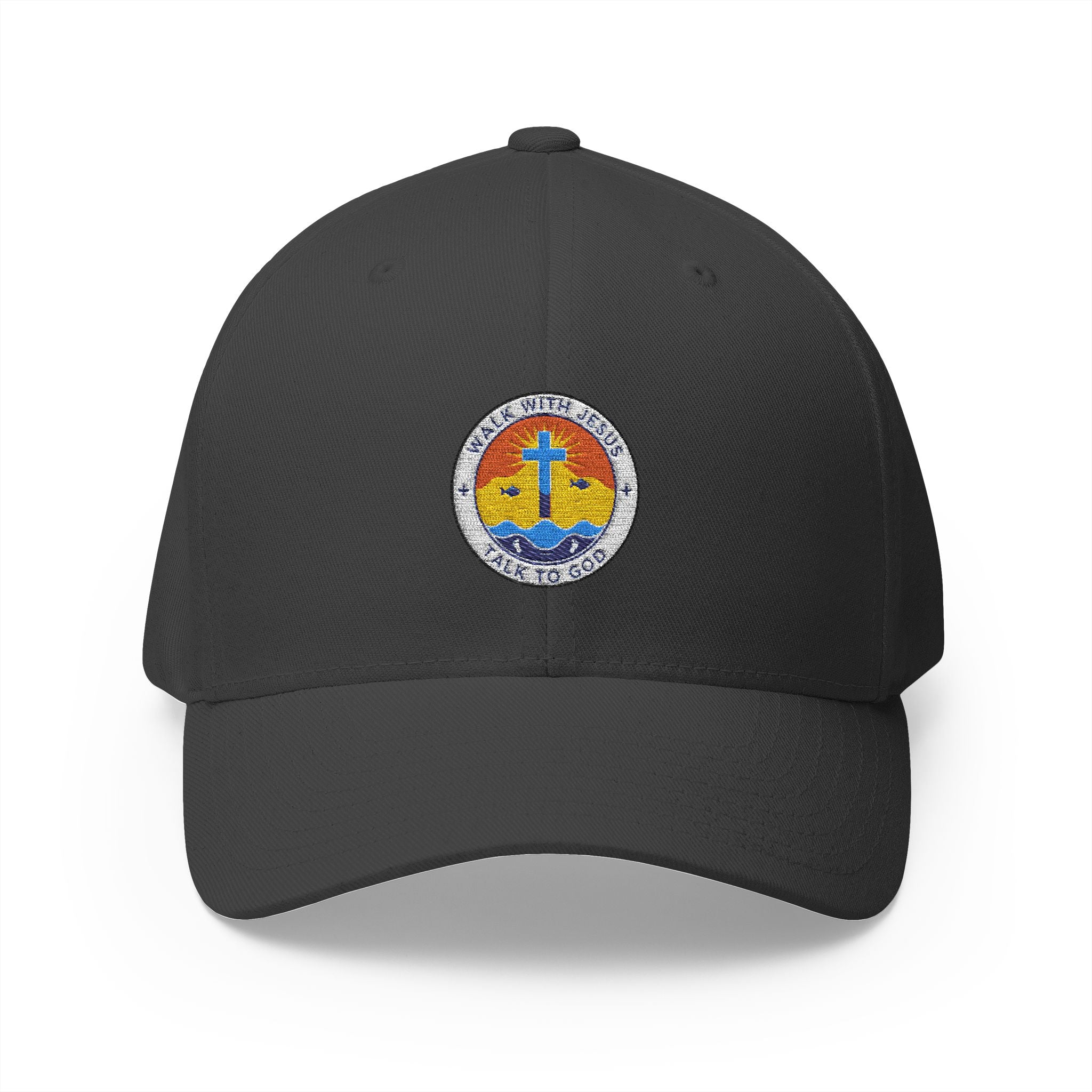 Walk with Jesus, Talk to God Structured Cap