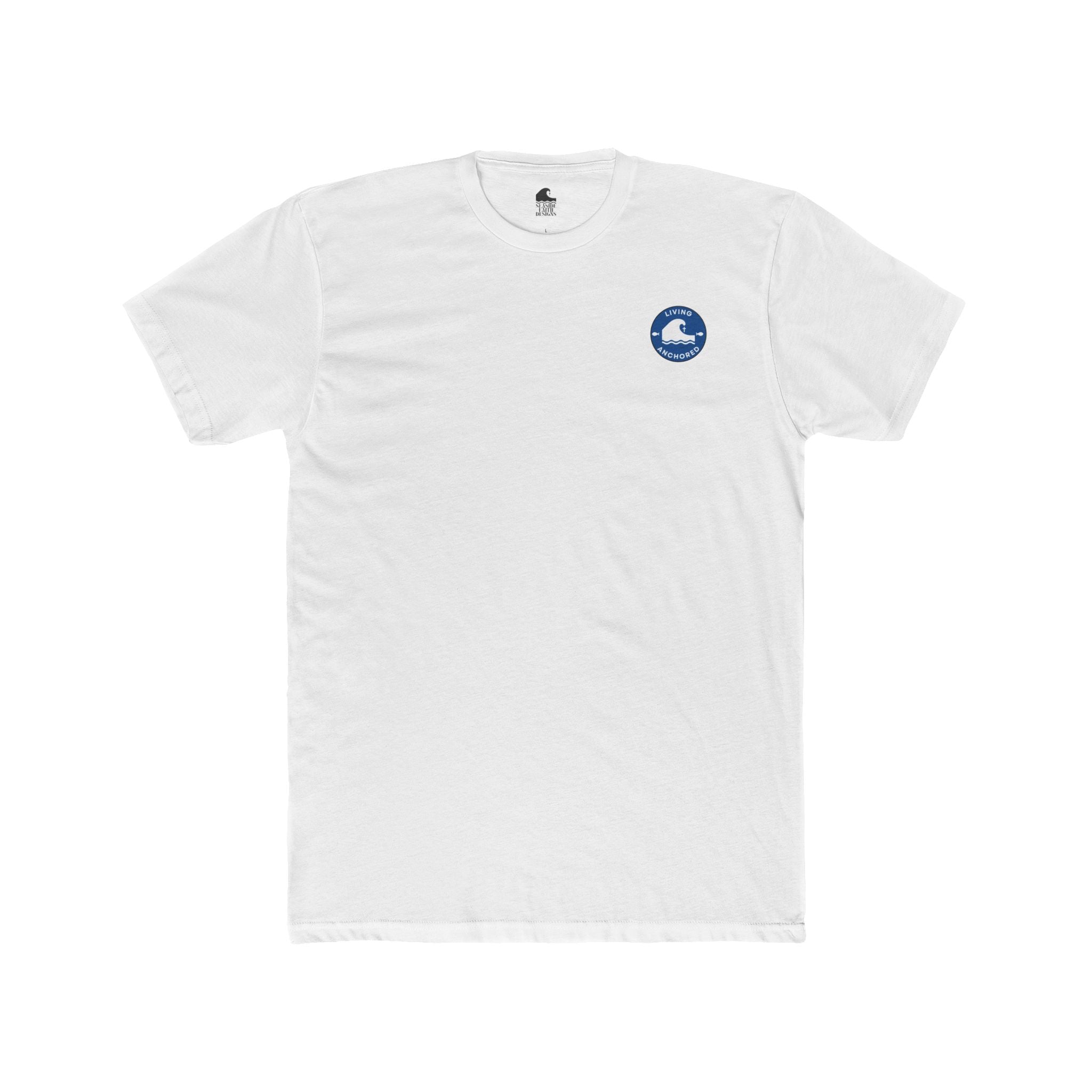 Cotton Crew Tee – Cardinal | Revelation 21:4–5