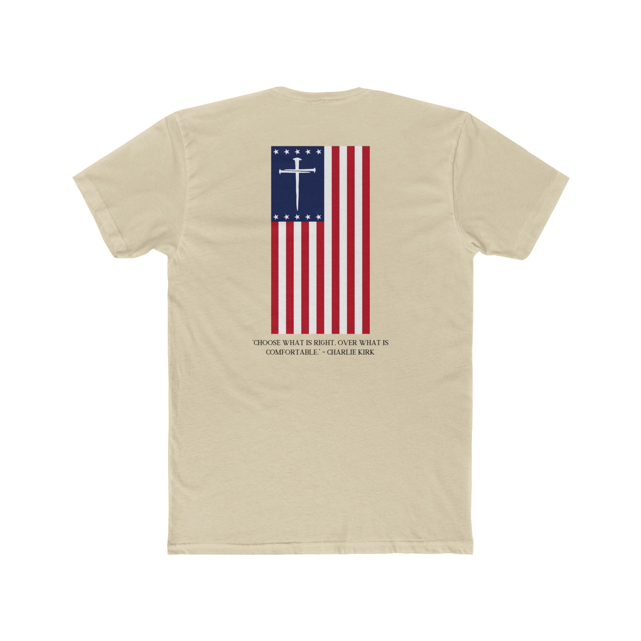 Remember Charlie Kirk – Cotton Crew Tee