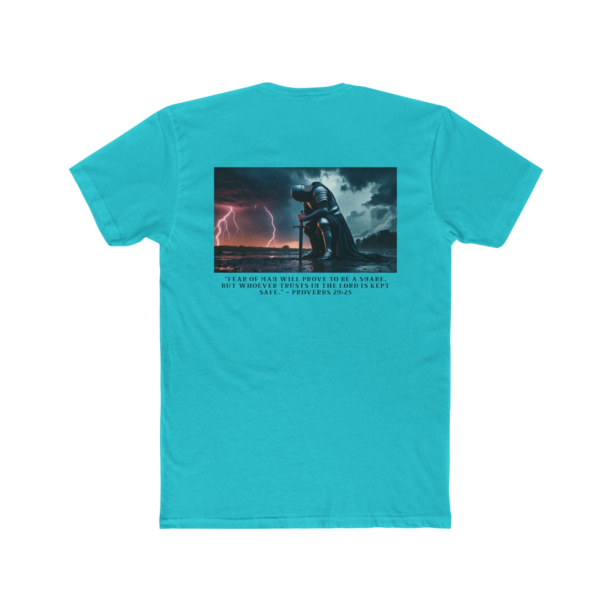 Faith Over Fear – Cotton Crew Tee (9 Colors)