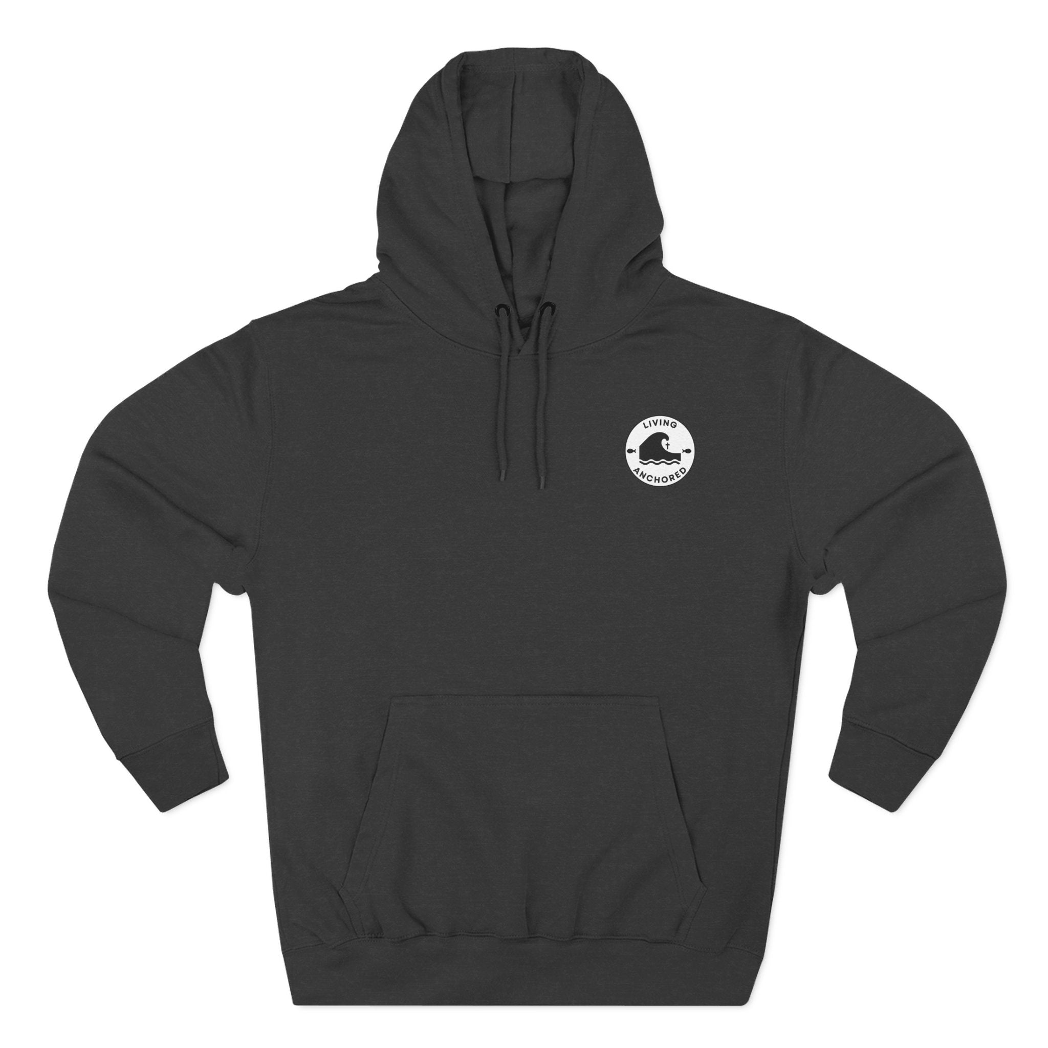 Living Anchored – Well & Living Water Scripture Fleece Hoodie
