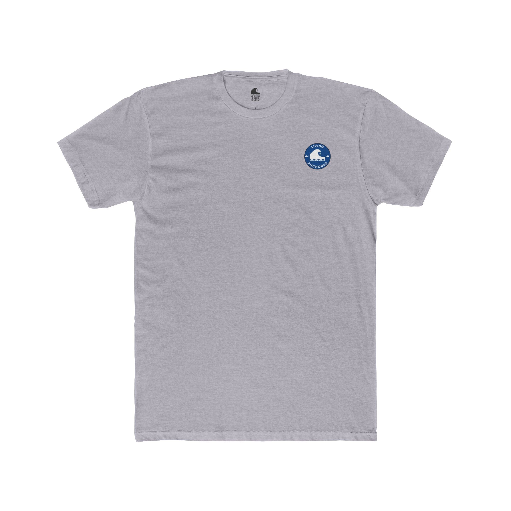 Cotton Crew Tee – Cardinal | Revelation 21:4–5