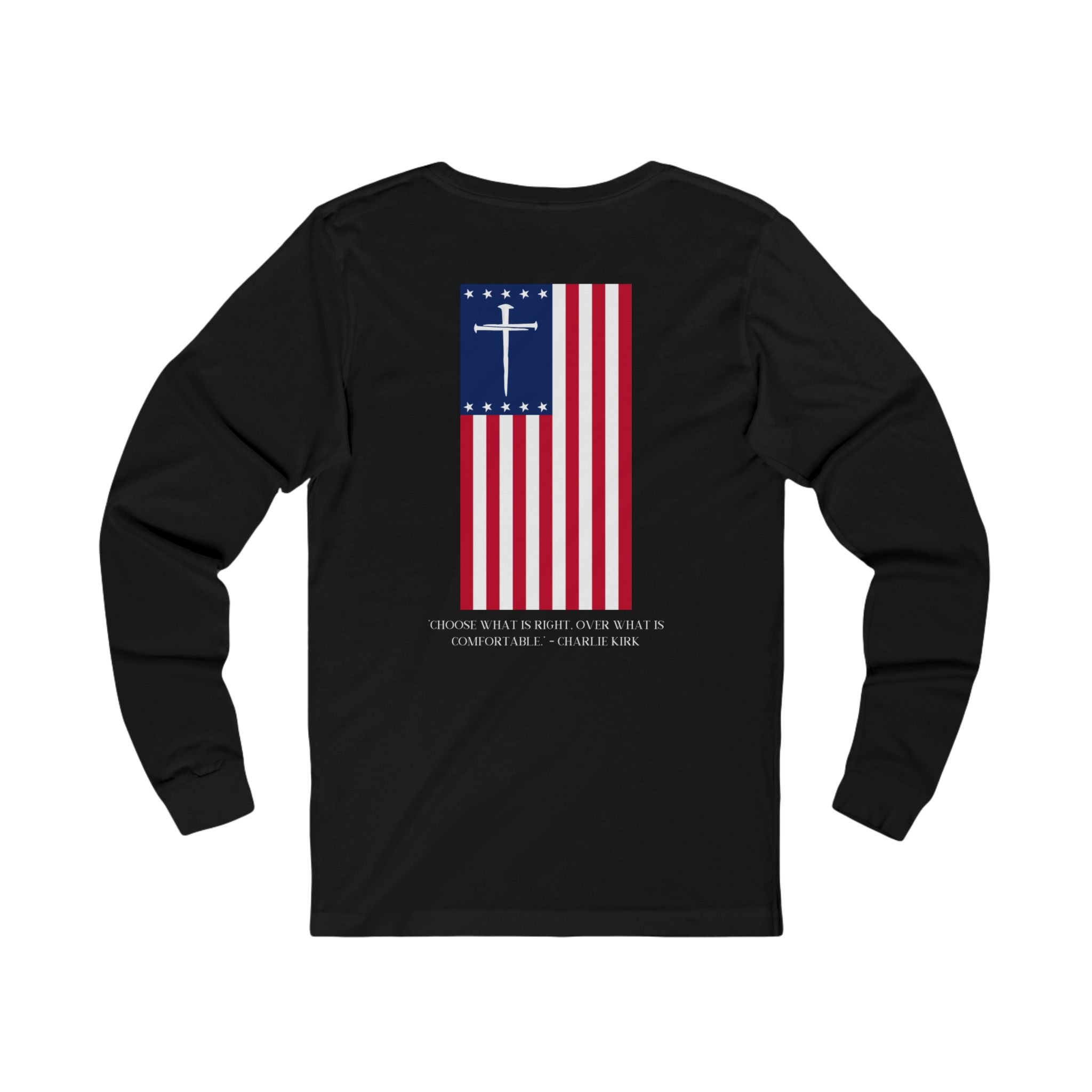 Charlie Kirk Remembrance Long Sleeve Tee (9 colors available)