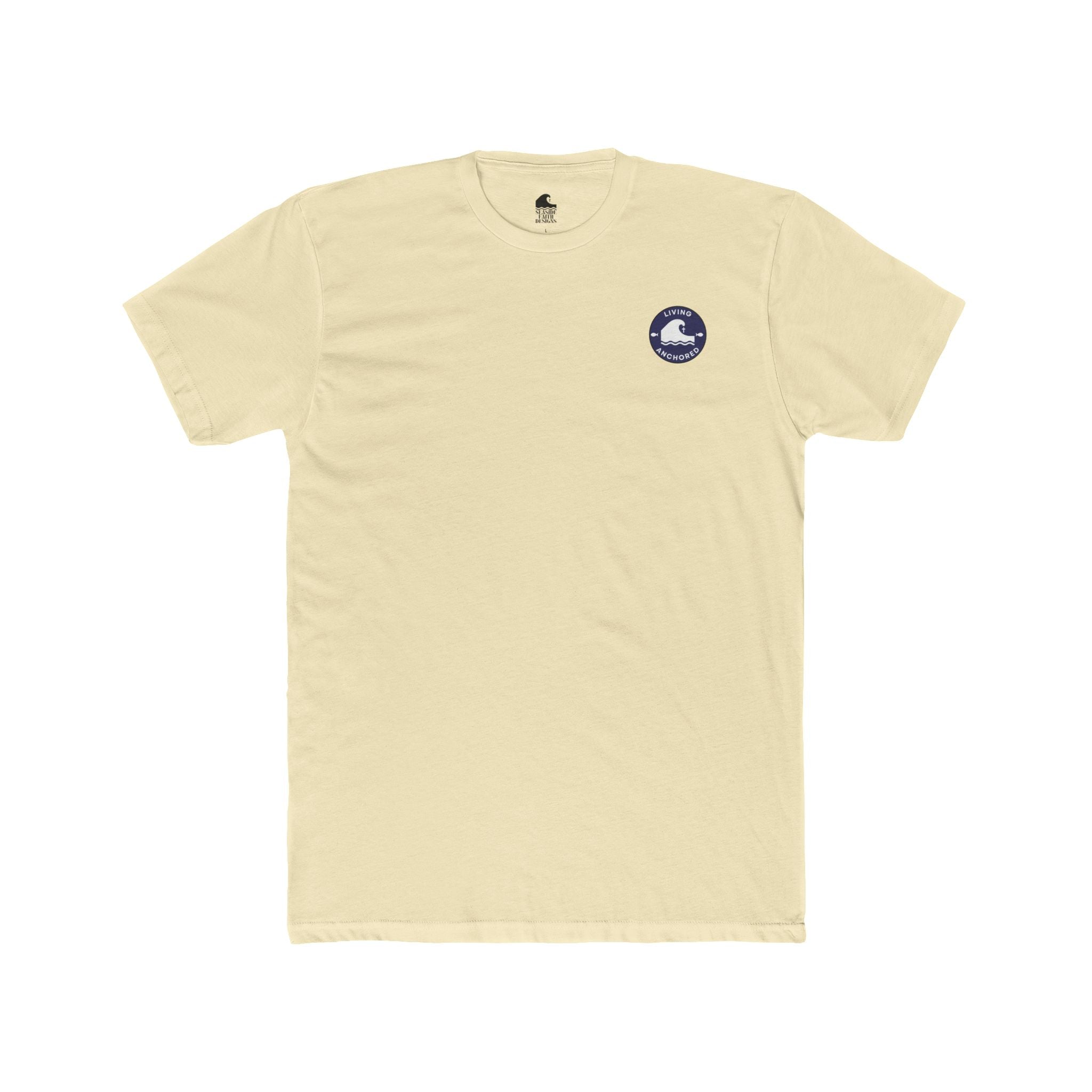 Living Anchored – Well & Living Water Scripture Tee (Unisex Cotton Crew)