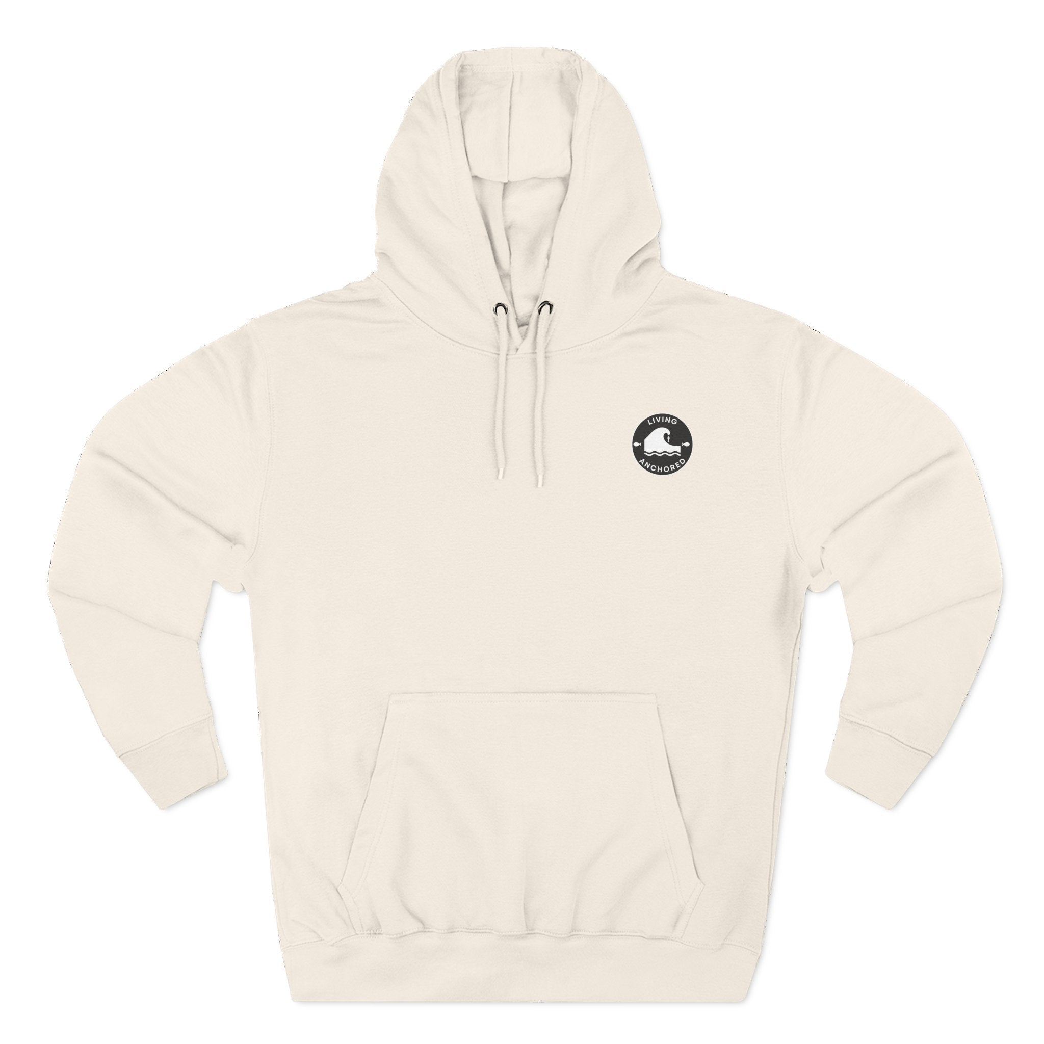 Inspirational Fleece Hoodie with Uplifting Quote