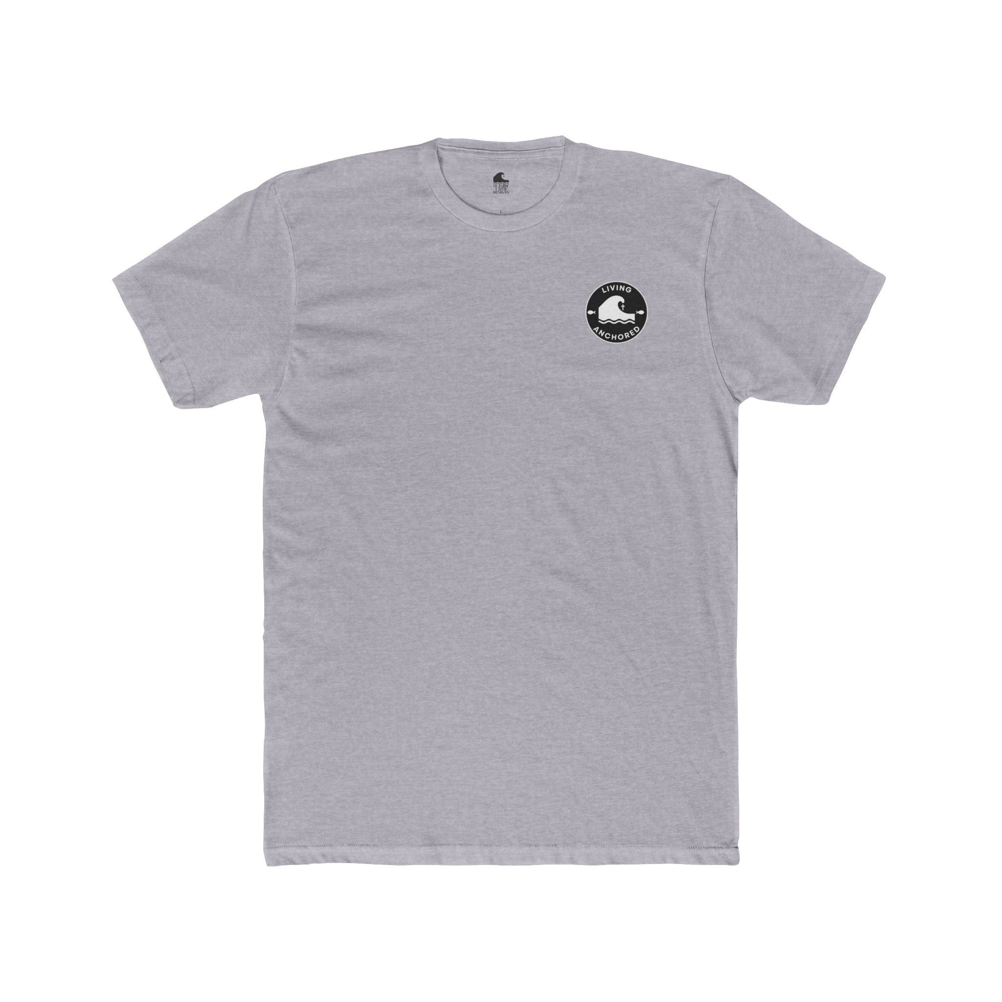 Inspirational Cotton Crew Tee – Psalm 19:1