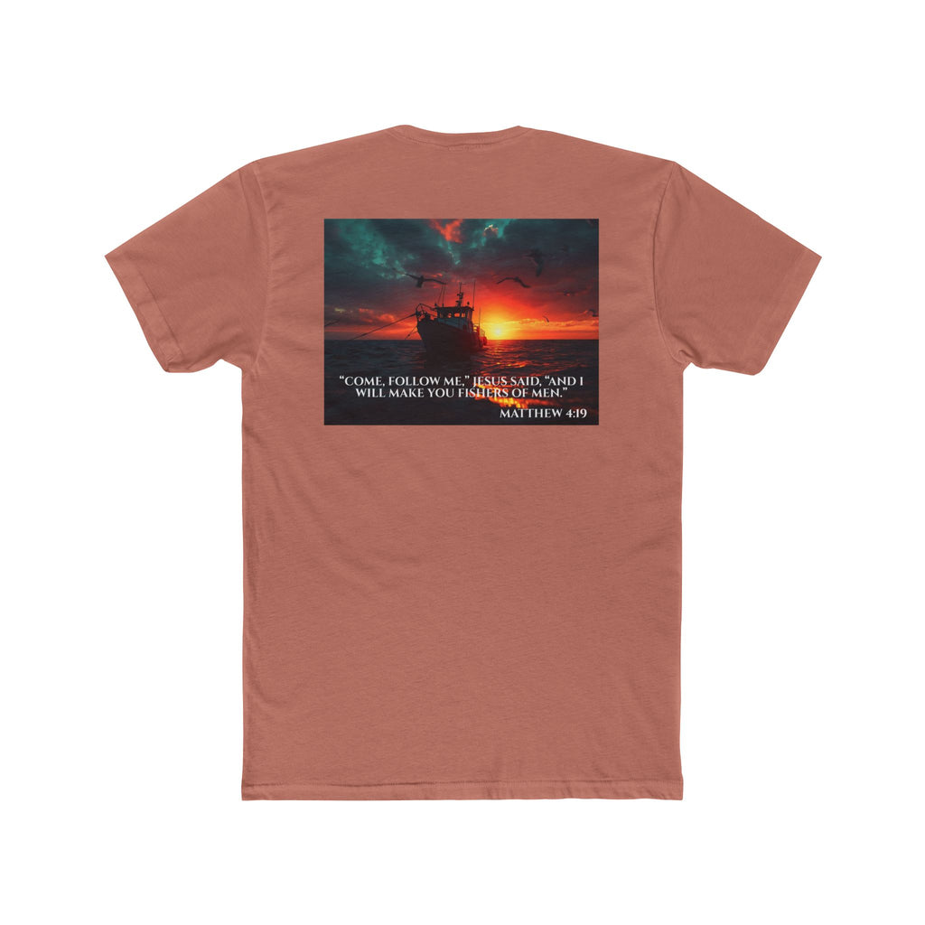 Cotton Crew Tee – Fishers of Men | Matthew 4:19
