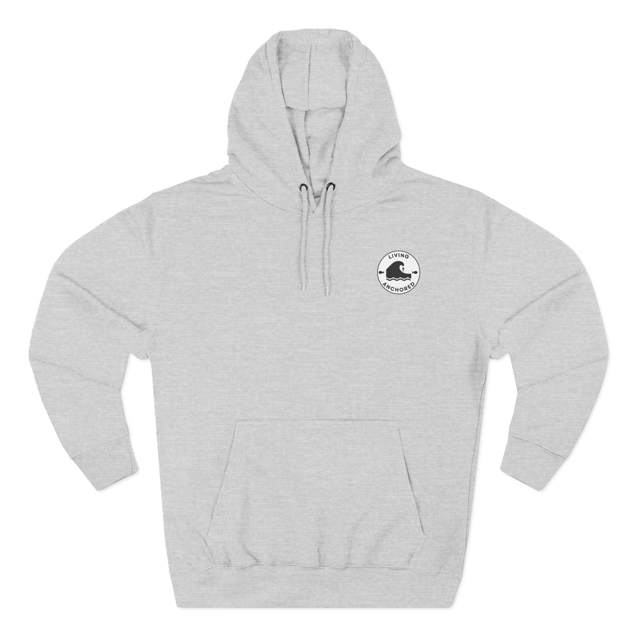 Living Anchored – Well & Living Water Scripture Fleece Hoodie