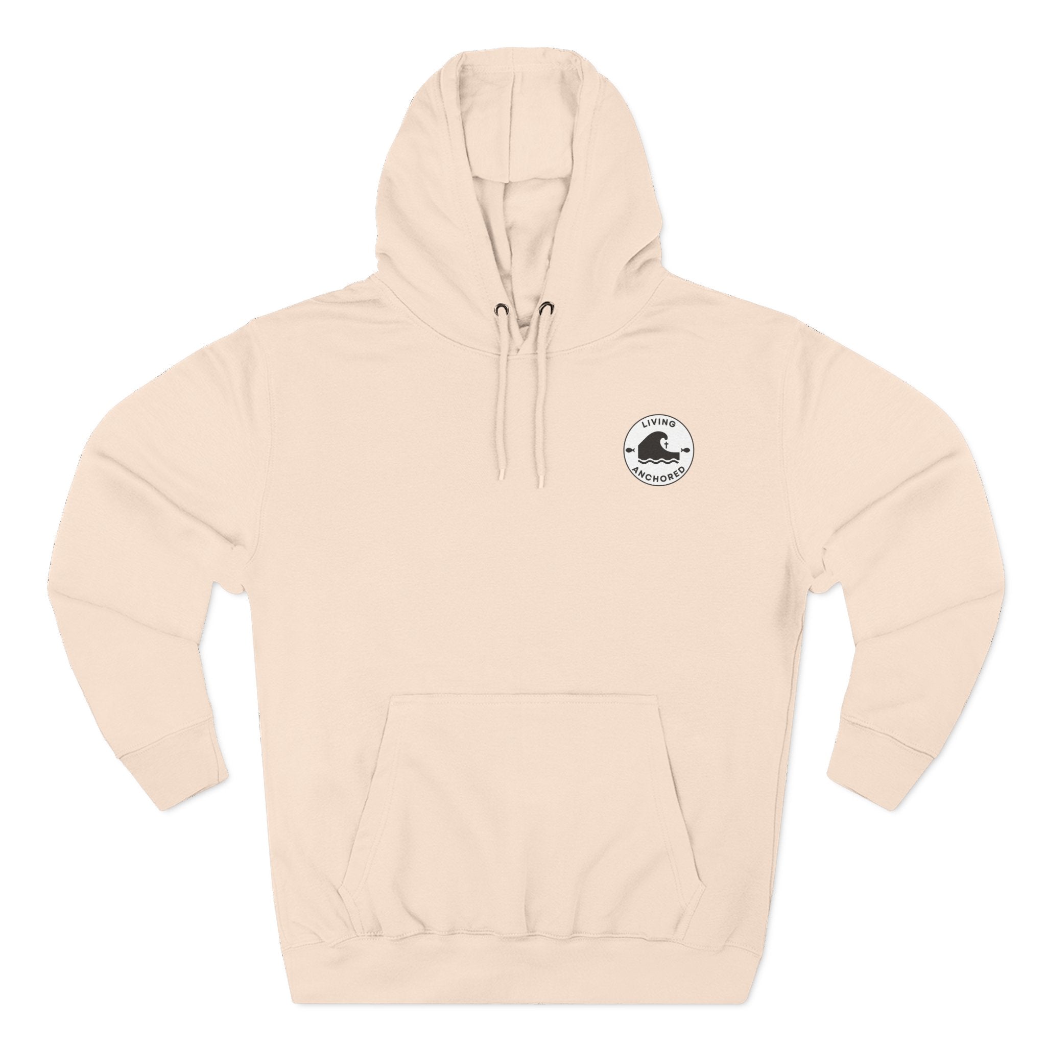 Living Anchored – Well & Living Water Scripture Fleece Hoodie