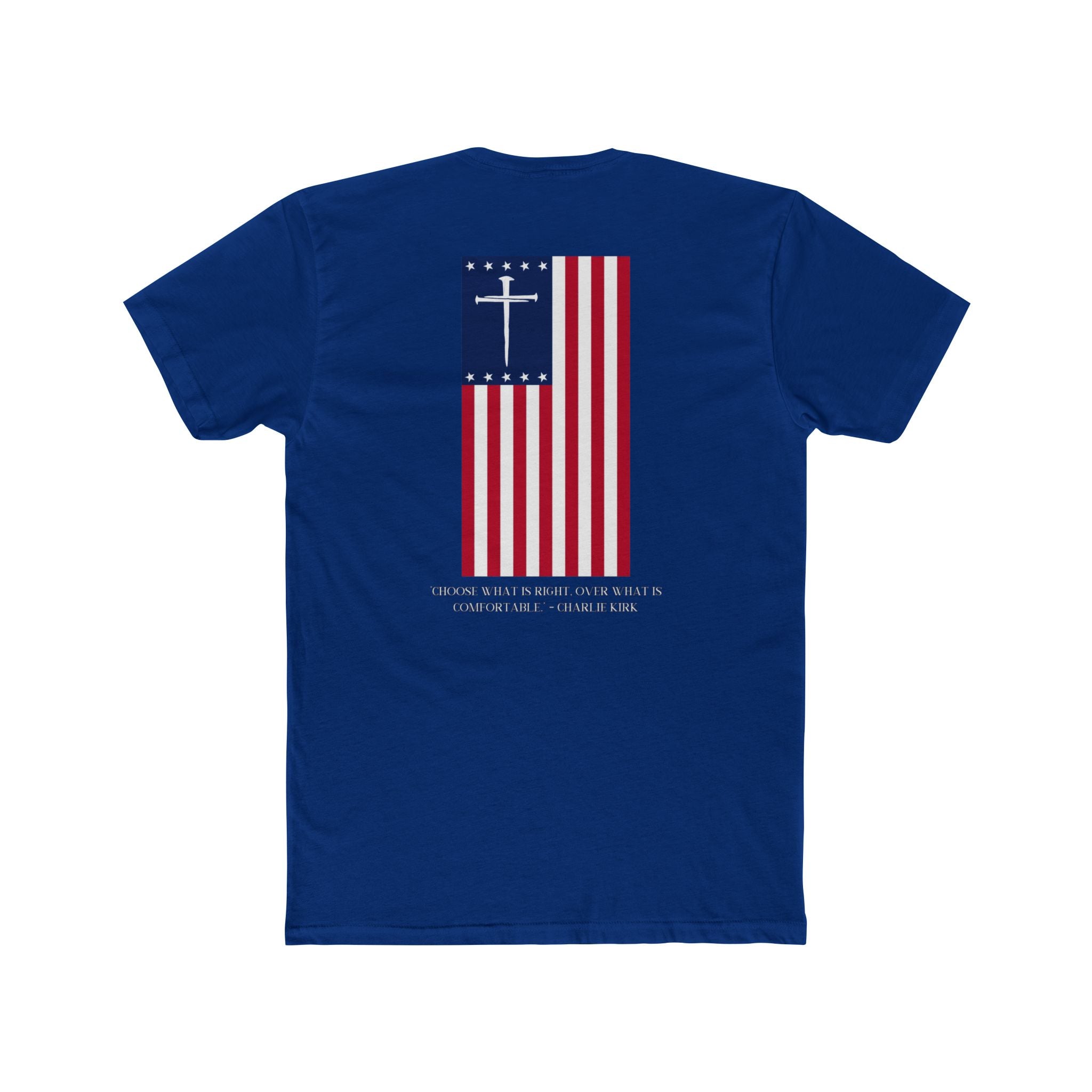 Remember Charlie Kirk – Cotton Crew Tee